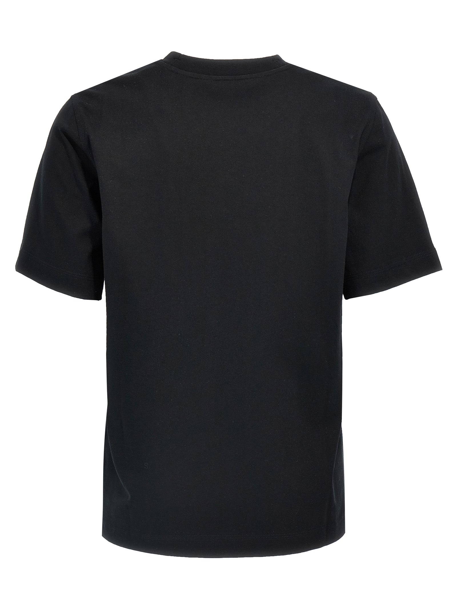 Burberry Schwarzes Baumwoll-T-Shirt