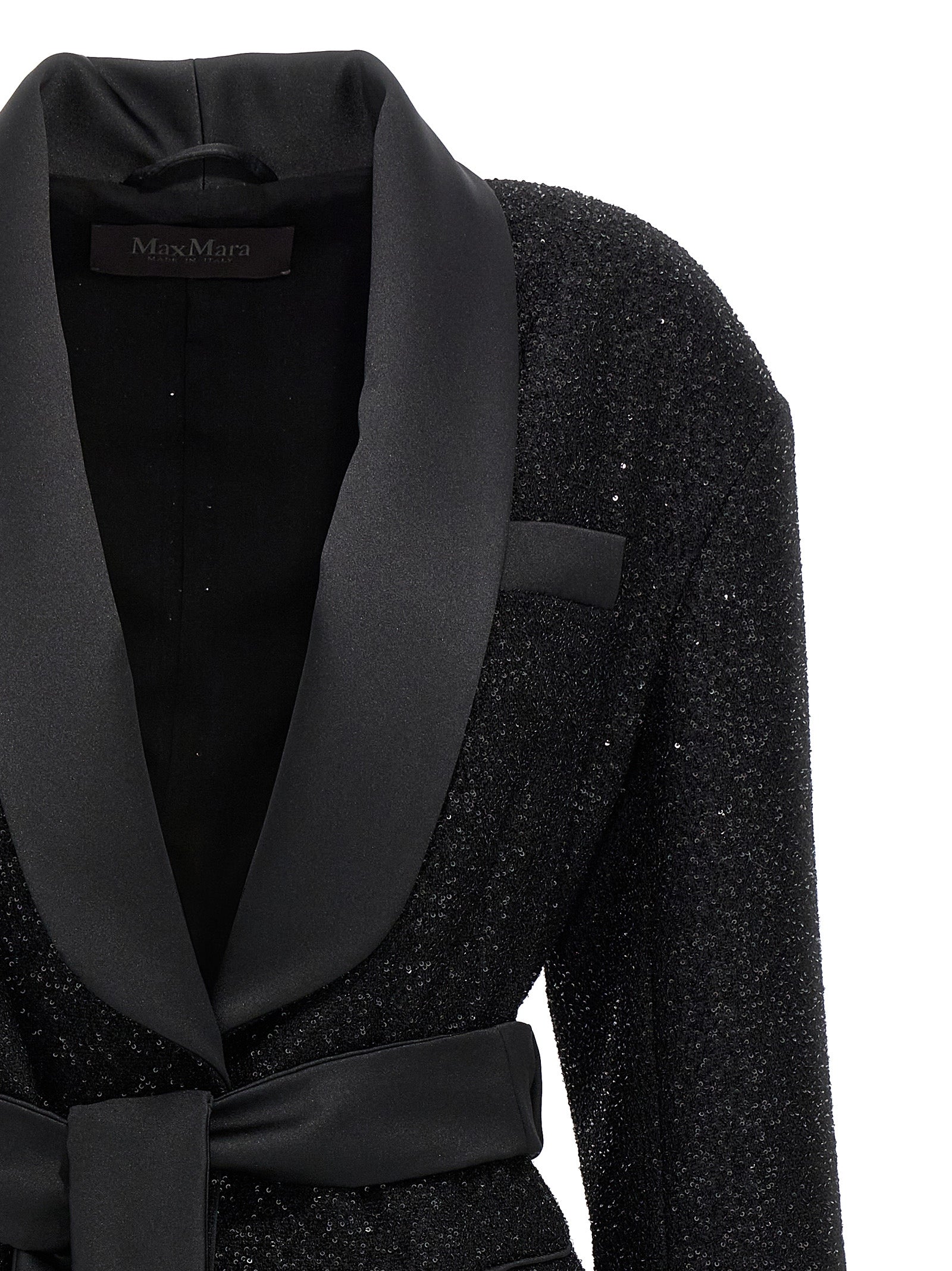 Max Mara Schwarzer Blazer aus Viskose
