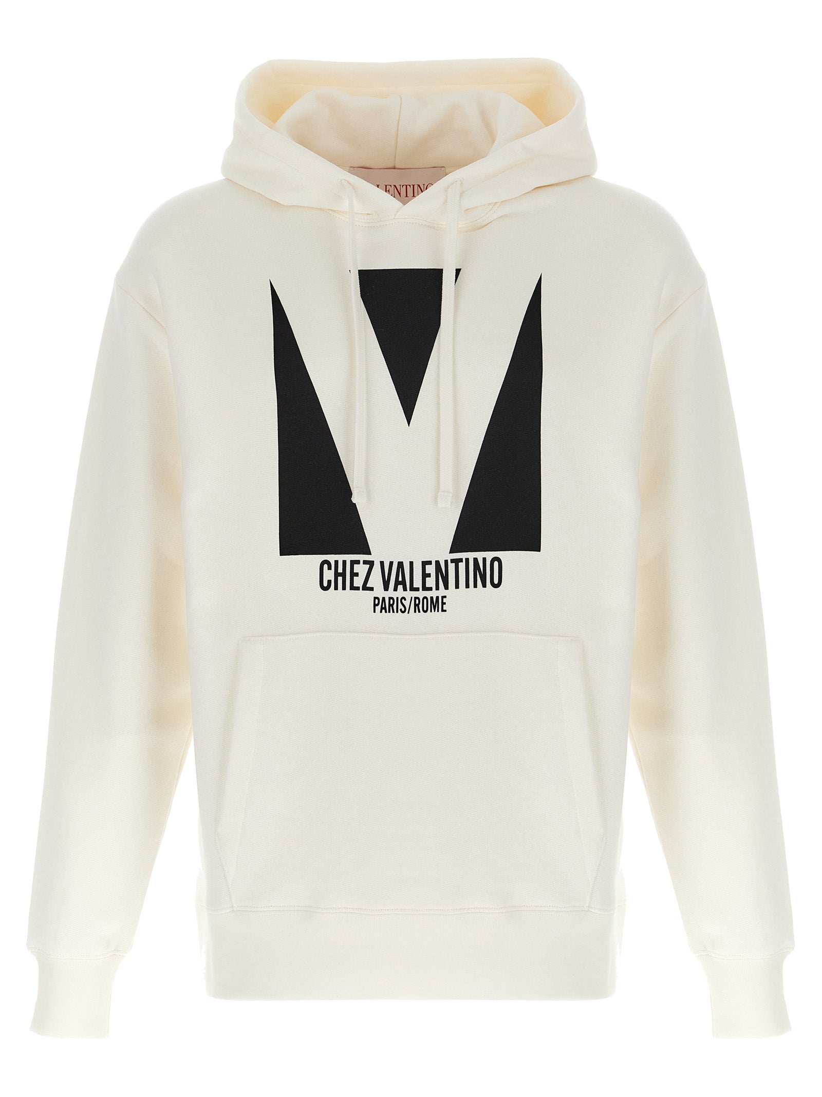 Valentino Garavani Weißes Baumwoll-Sweatshirt