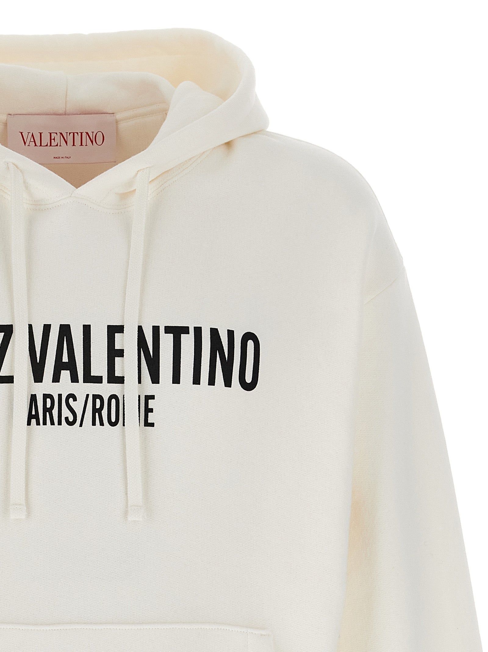 Valentino Garavani Weißes Baumwoll-Sweatshirt