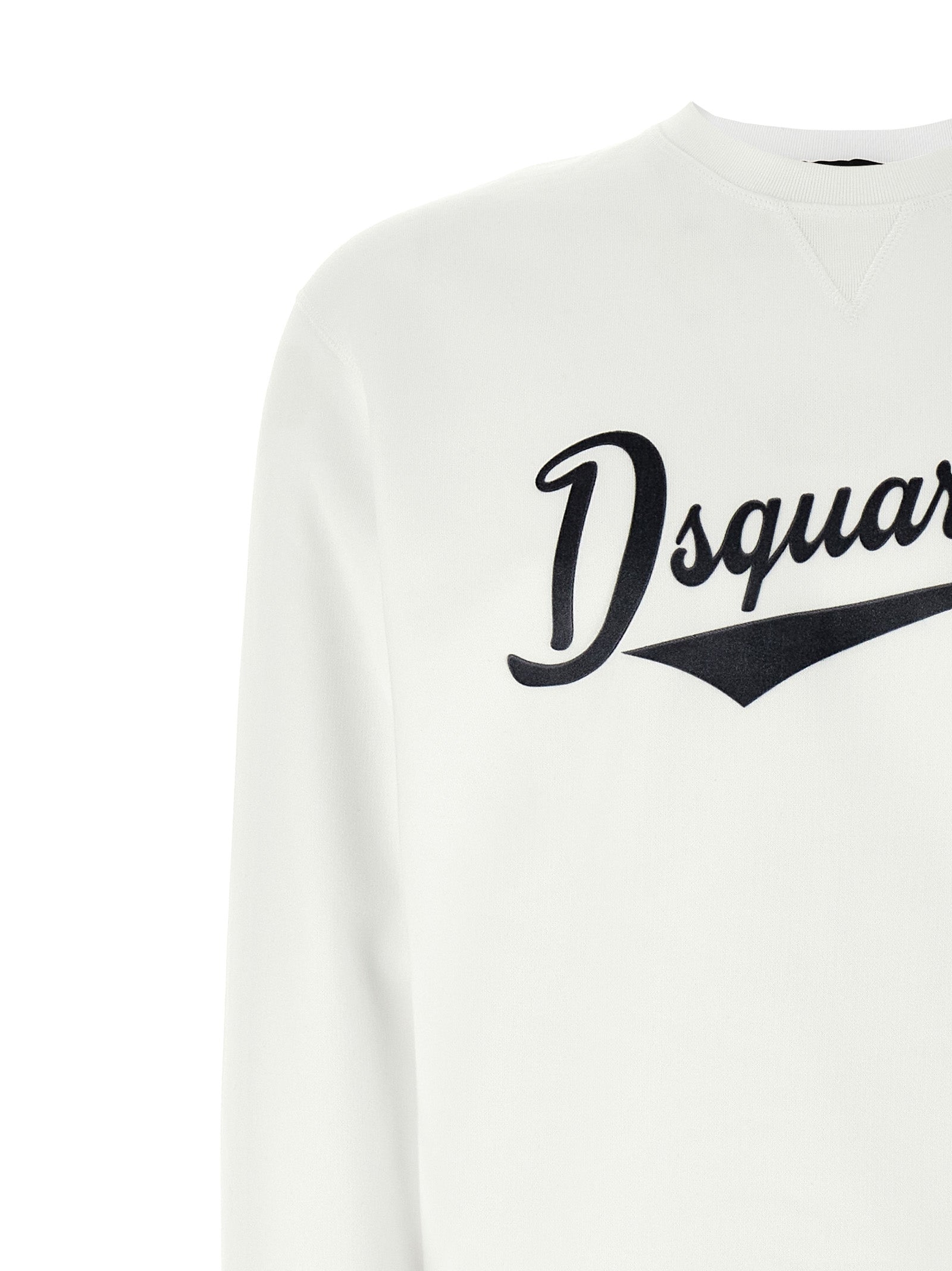 Dsquared² Weißes Baumwoll-Sweatshirt