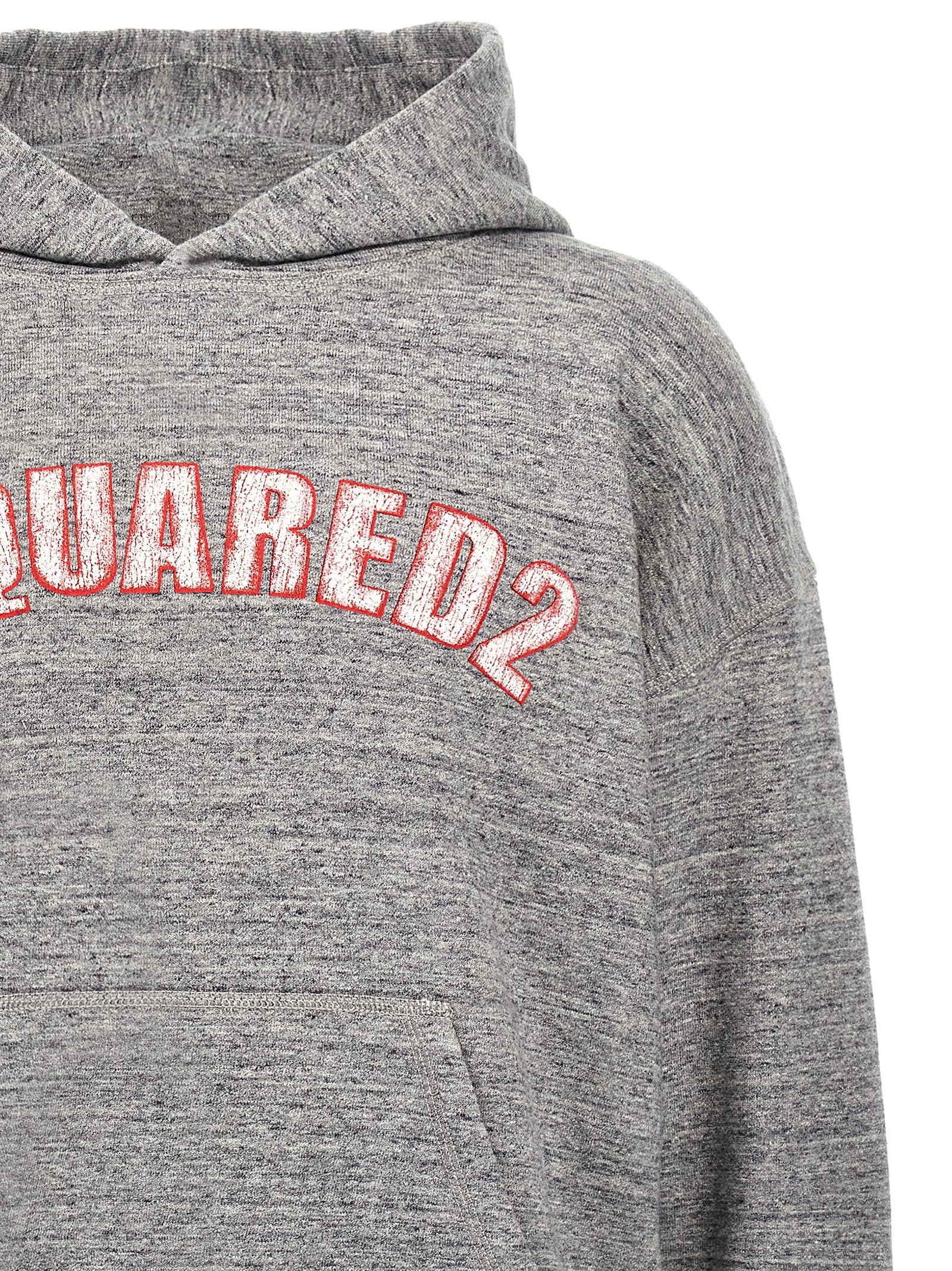 Dsquared² Grauer Baumwollpullover