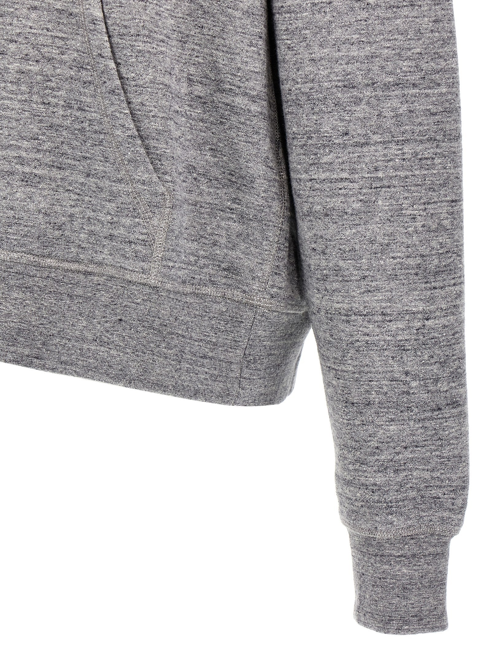 Dsquared² Grauer Baumwollpullover