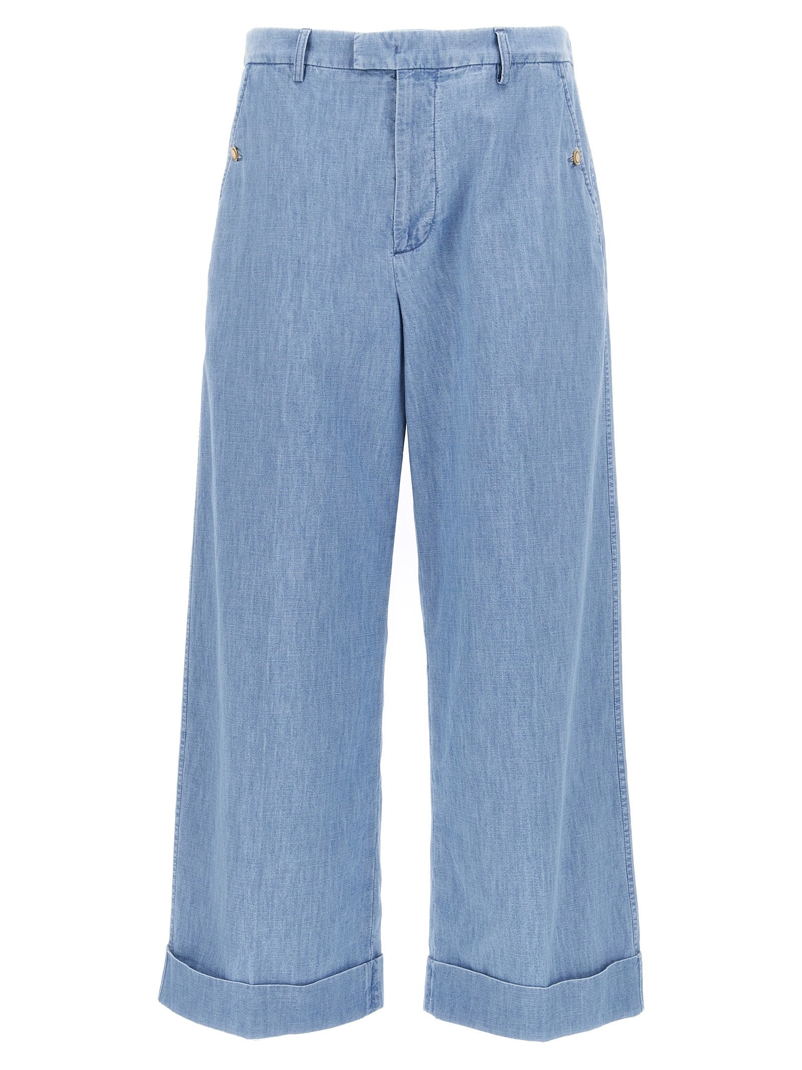 Valentino Garavani Blaue Baumwolljeans Denim