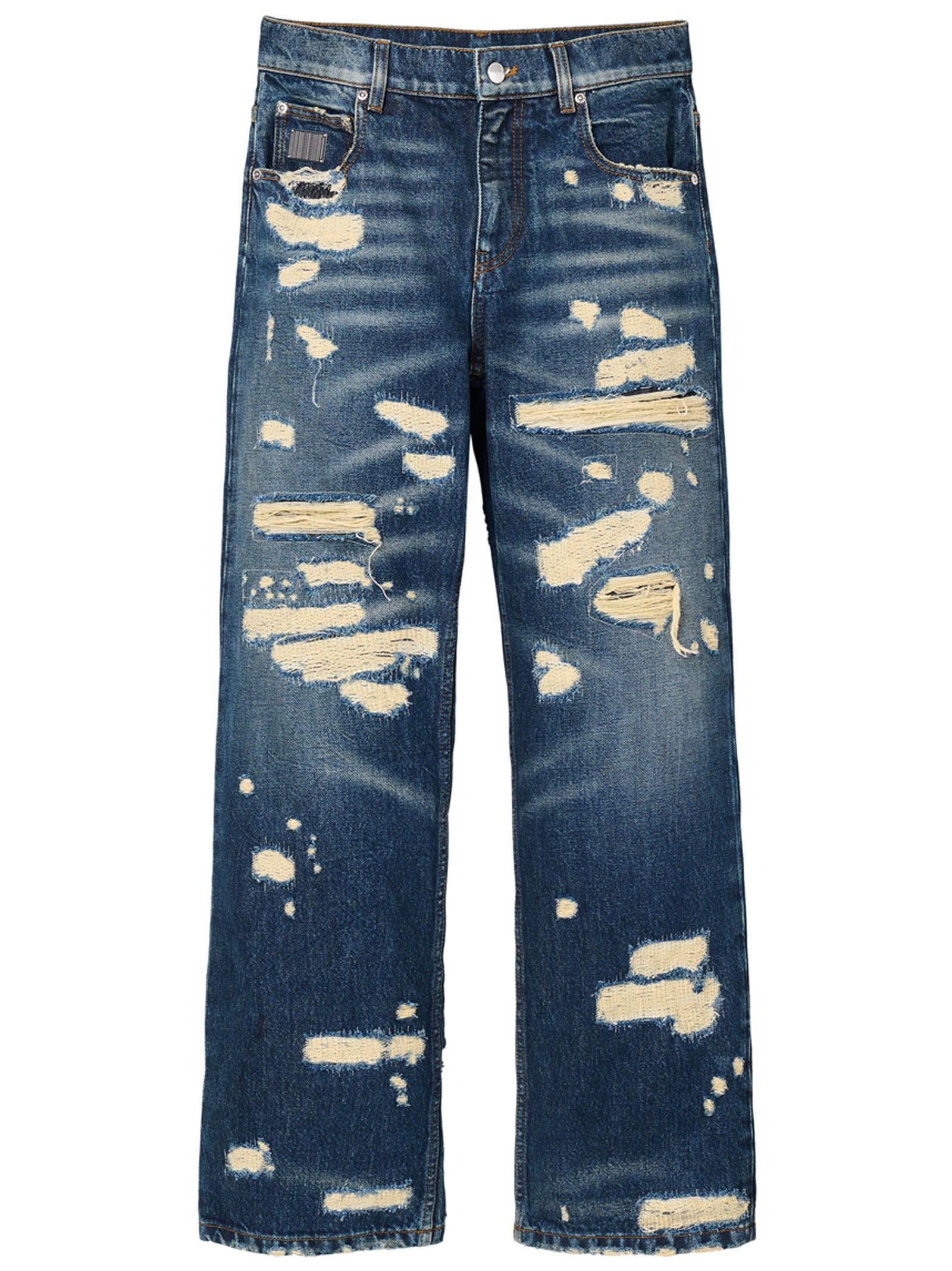 Marc Jacobs Blaue Jeans aus Baumwolle im geraden Schnitt