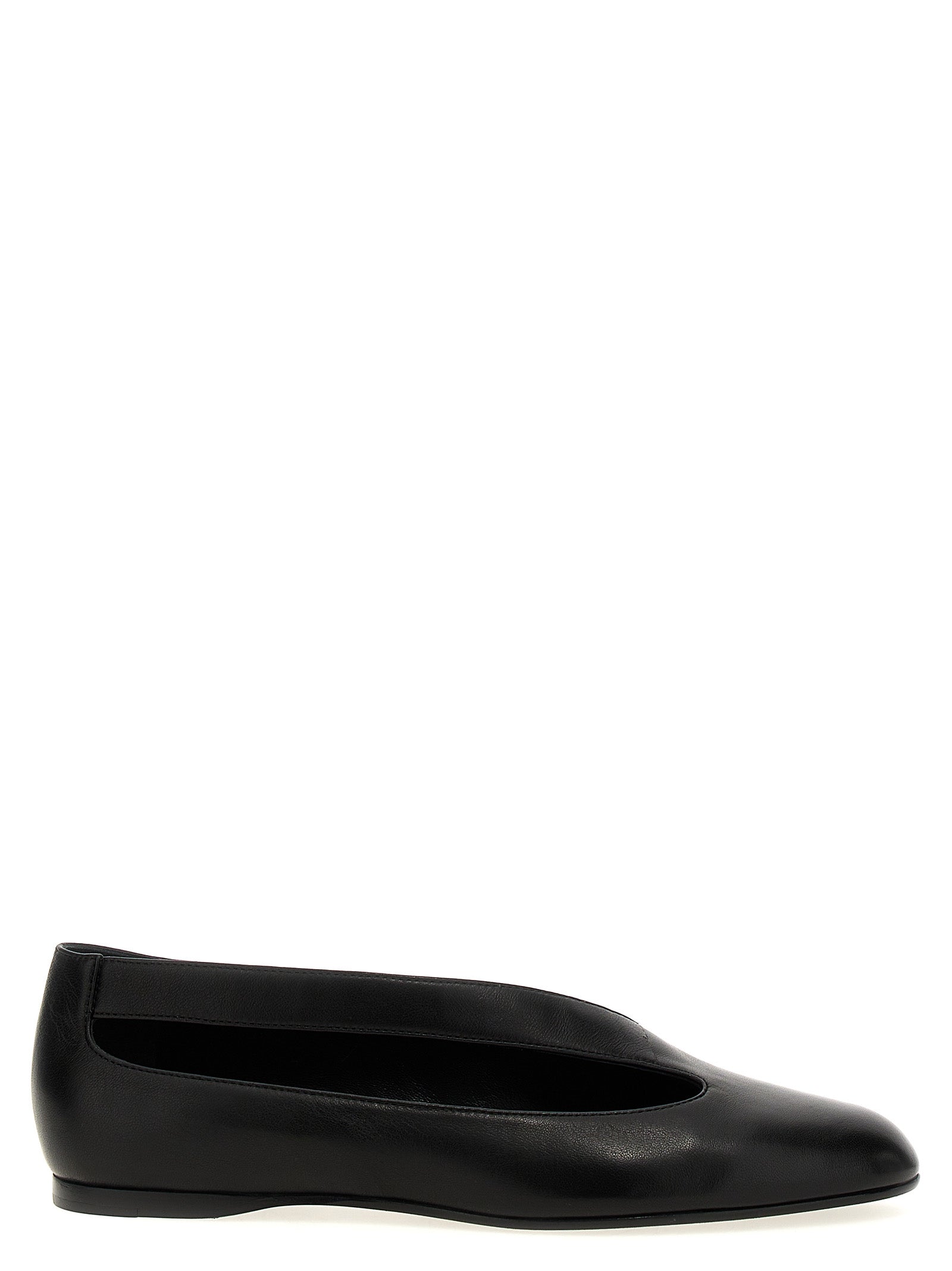 Khaite Schwarze Ballerinas aus Lammleder