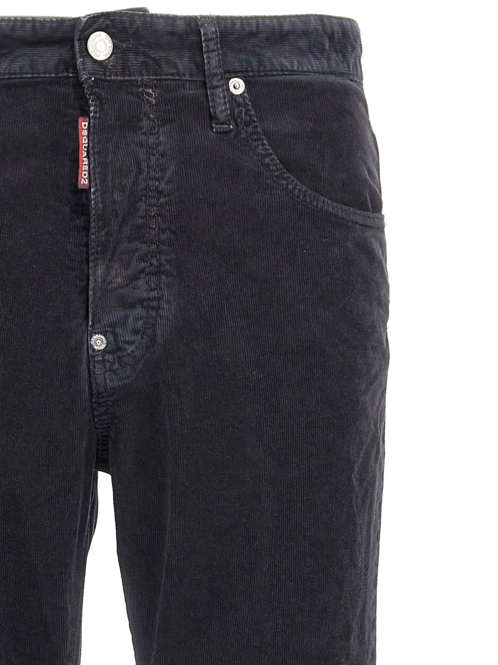 Dsquared² Blaue Baumwoll-Freizeithose