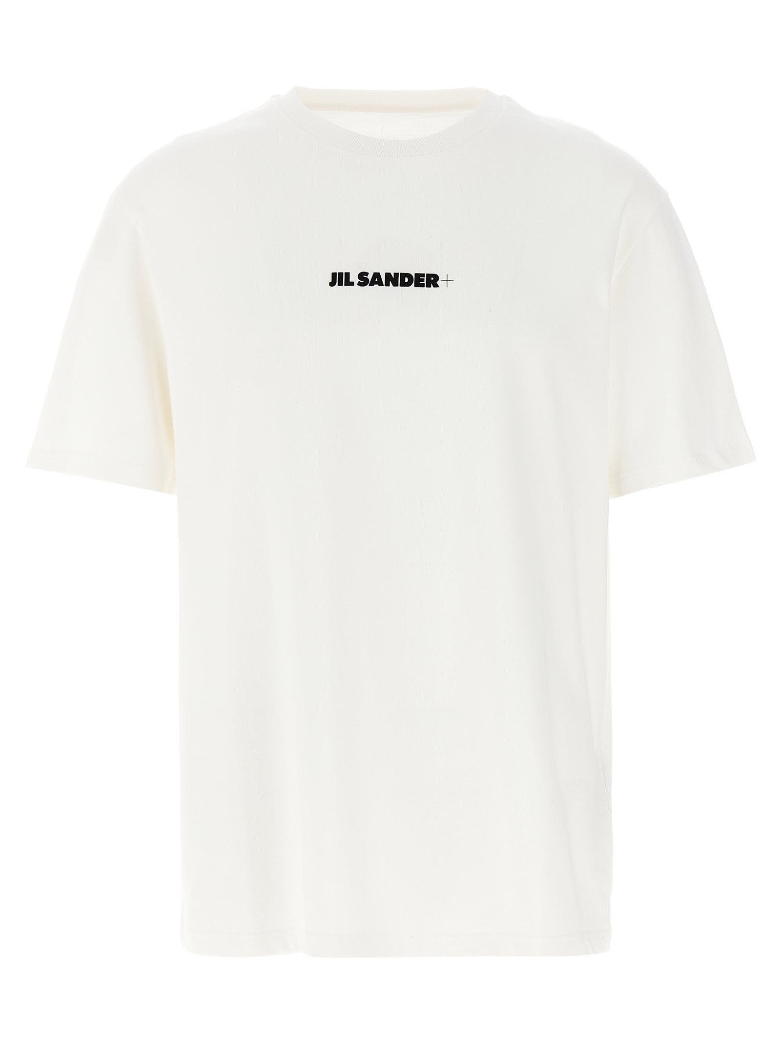 Jil Sander Weißes Baumwoll-T-Shirt