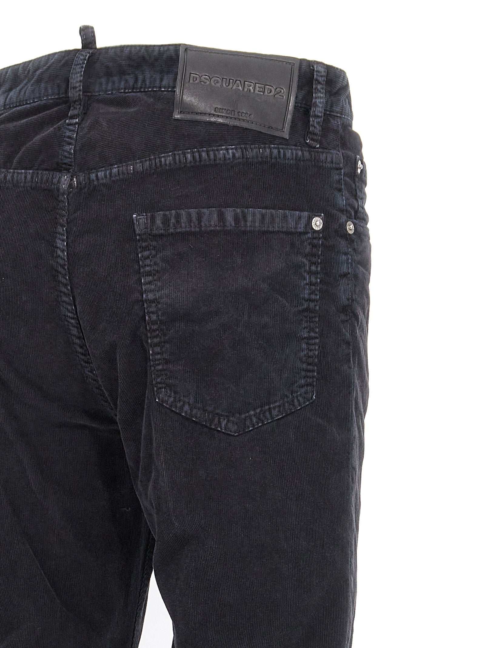 Dsquared² Blaue Baumwoll-Freizeithose