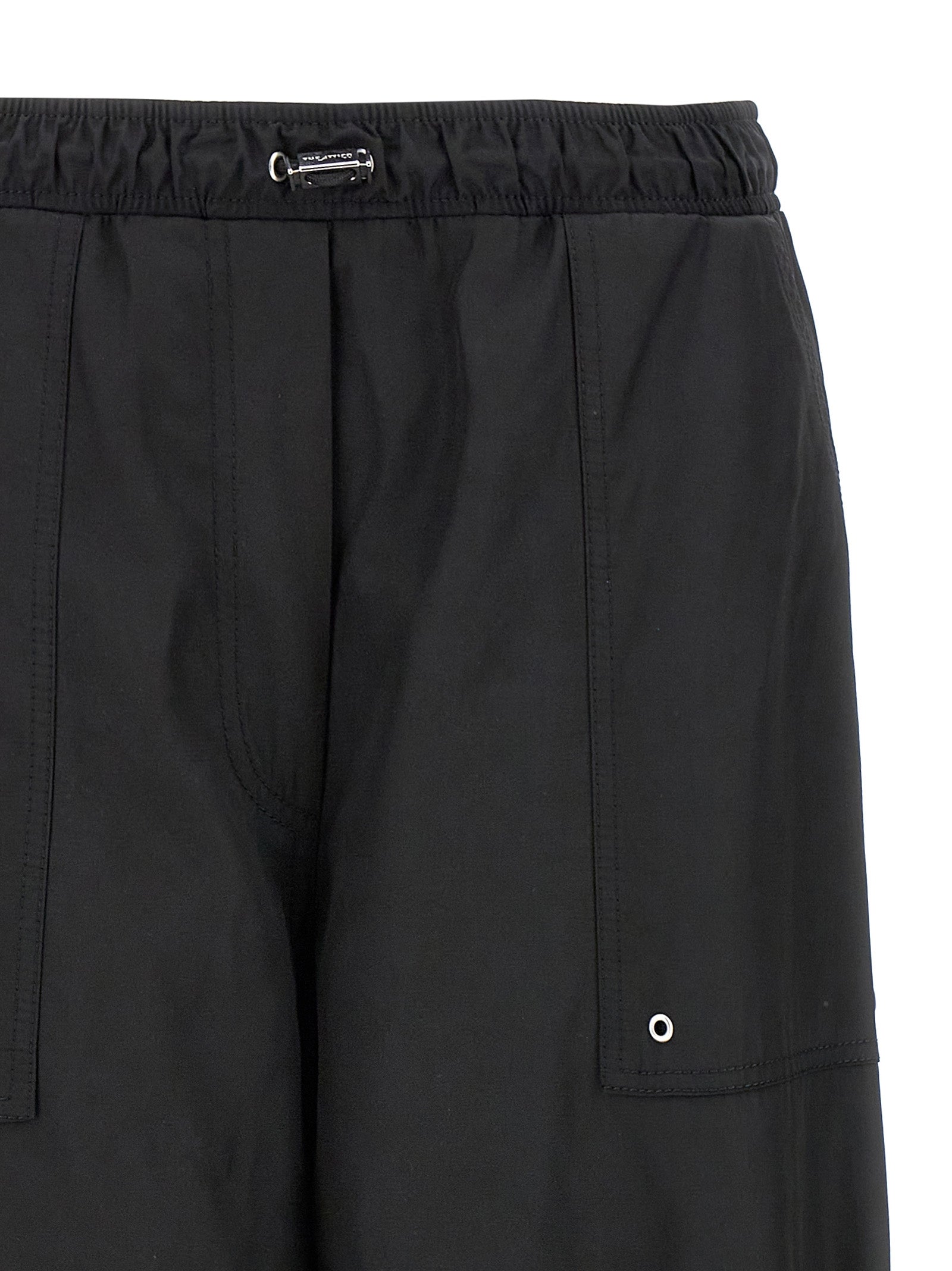 The Attico Schwarze Freizeithose aus Polyester