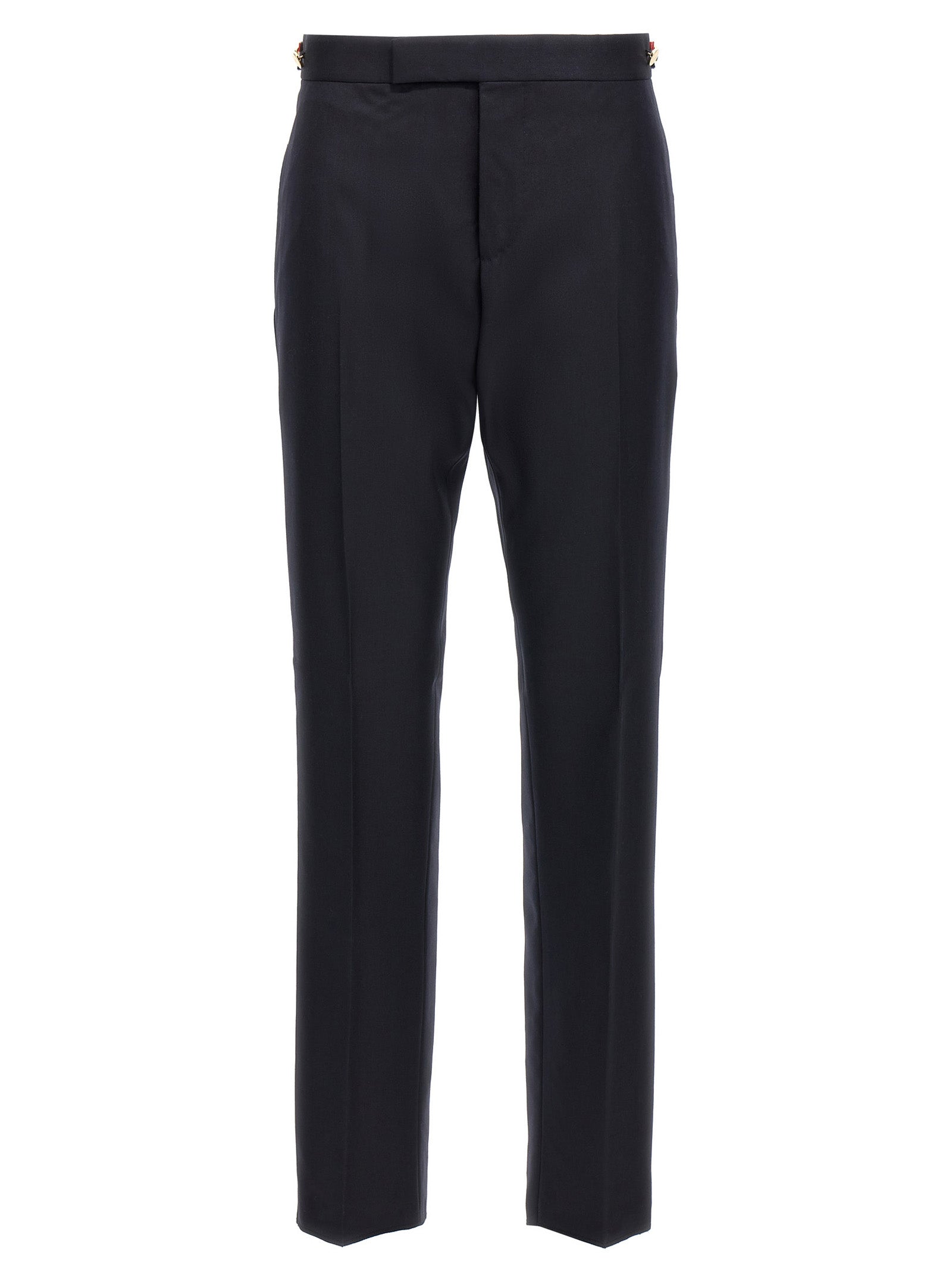 Thom Browne Blaue Wollhose