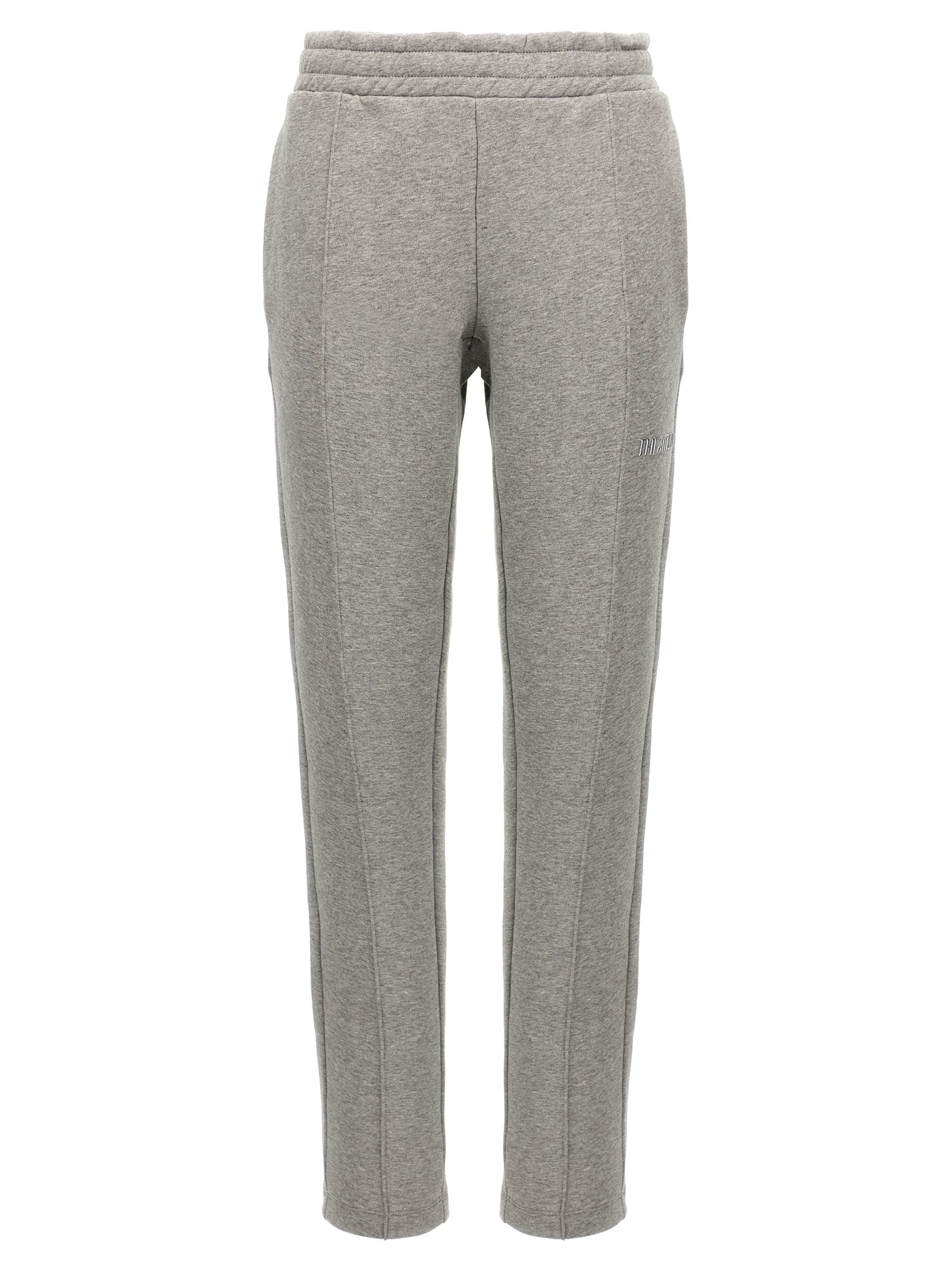 The Attico Graue Baumwoll-Jogginghose (Sporthose)