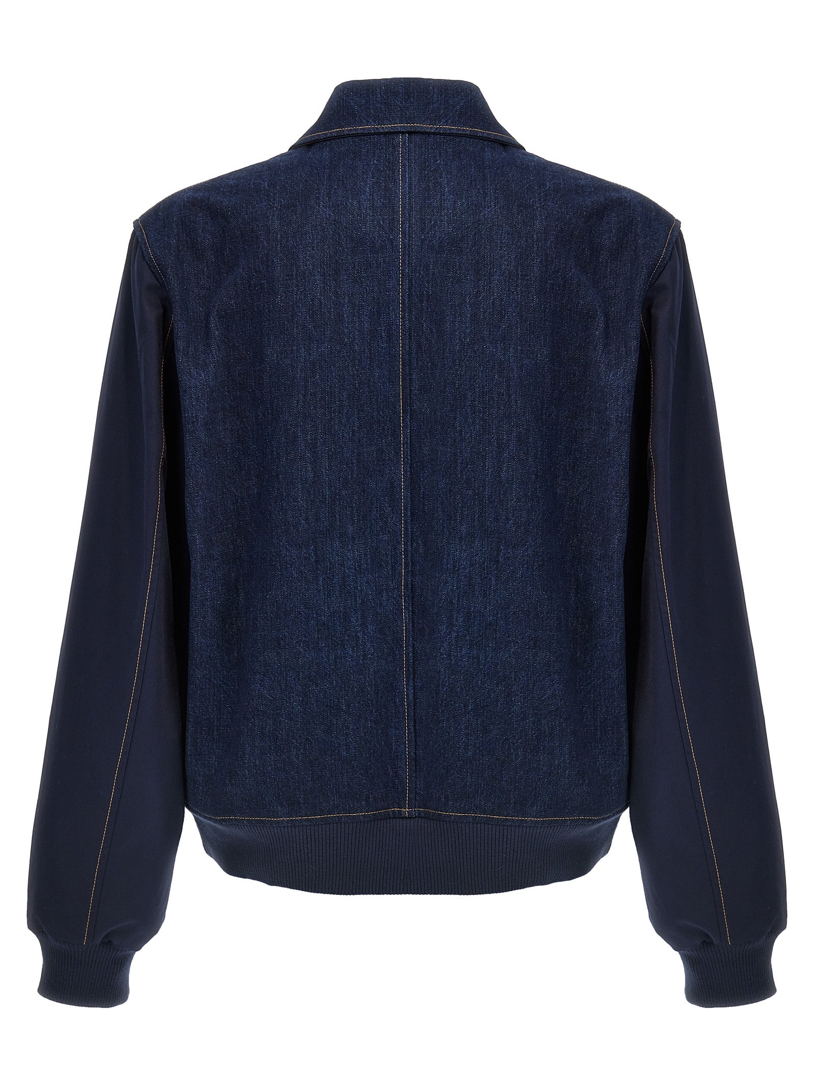 WALES BONNER Blaue Jeansjacke aus Baumwolle