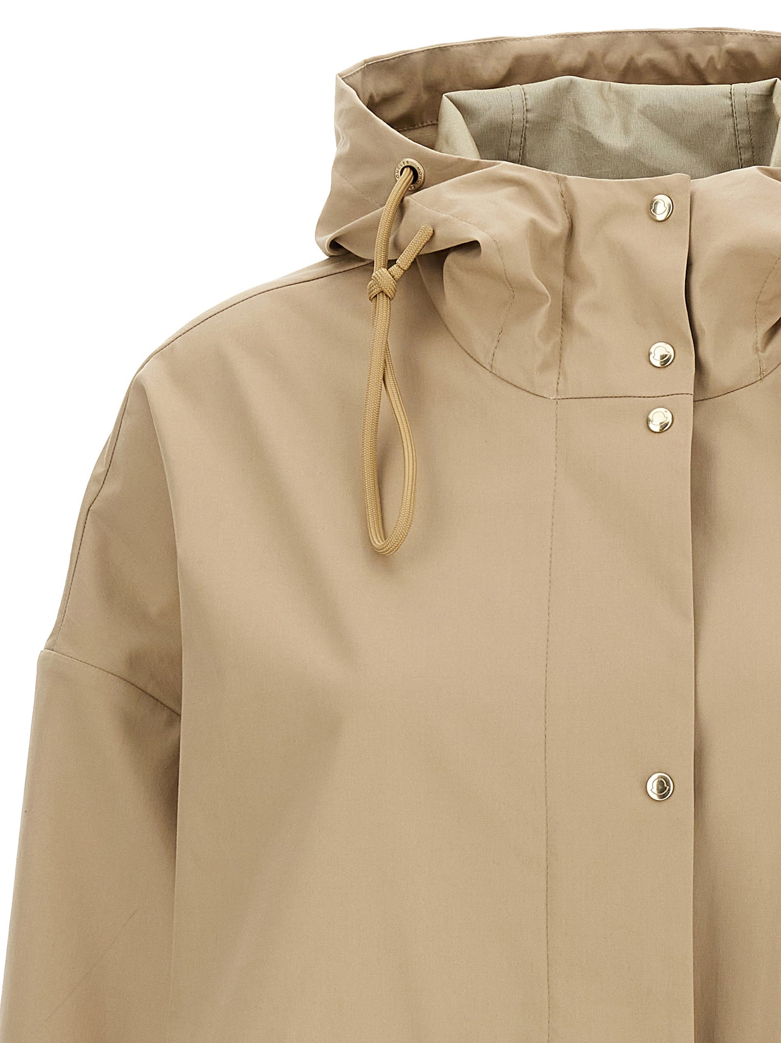 Moncler Beige Baumwolle Parka