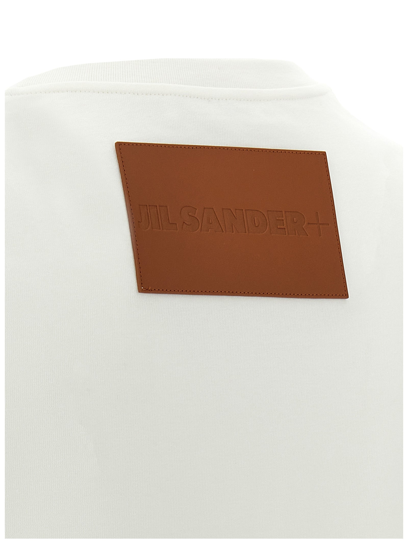 Jil Sander Weißes Baumwoll-T-Shirt