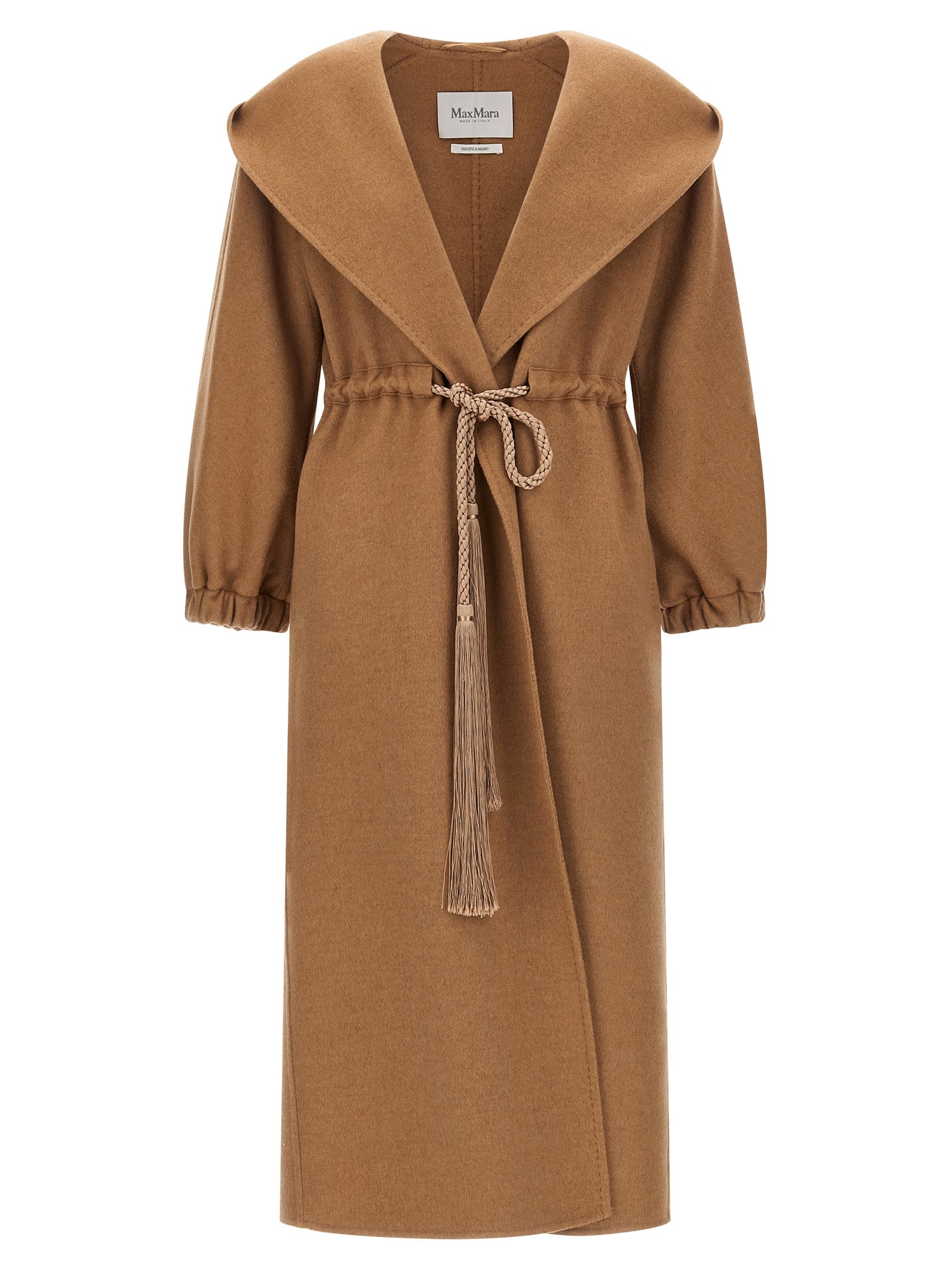 Max Mara Brauner Wollmantel