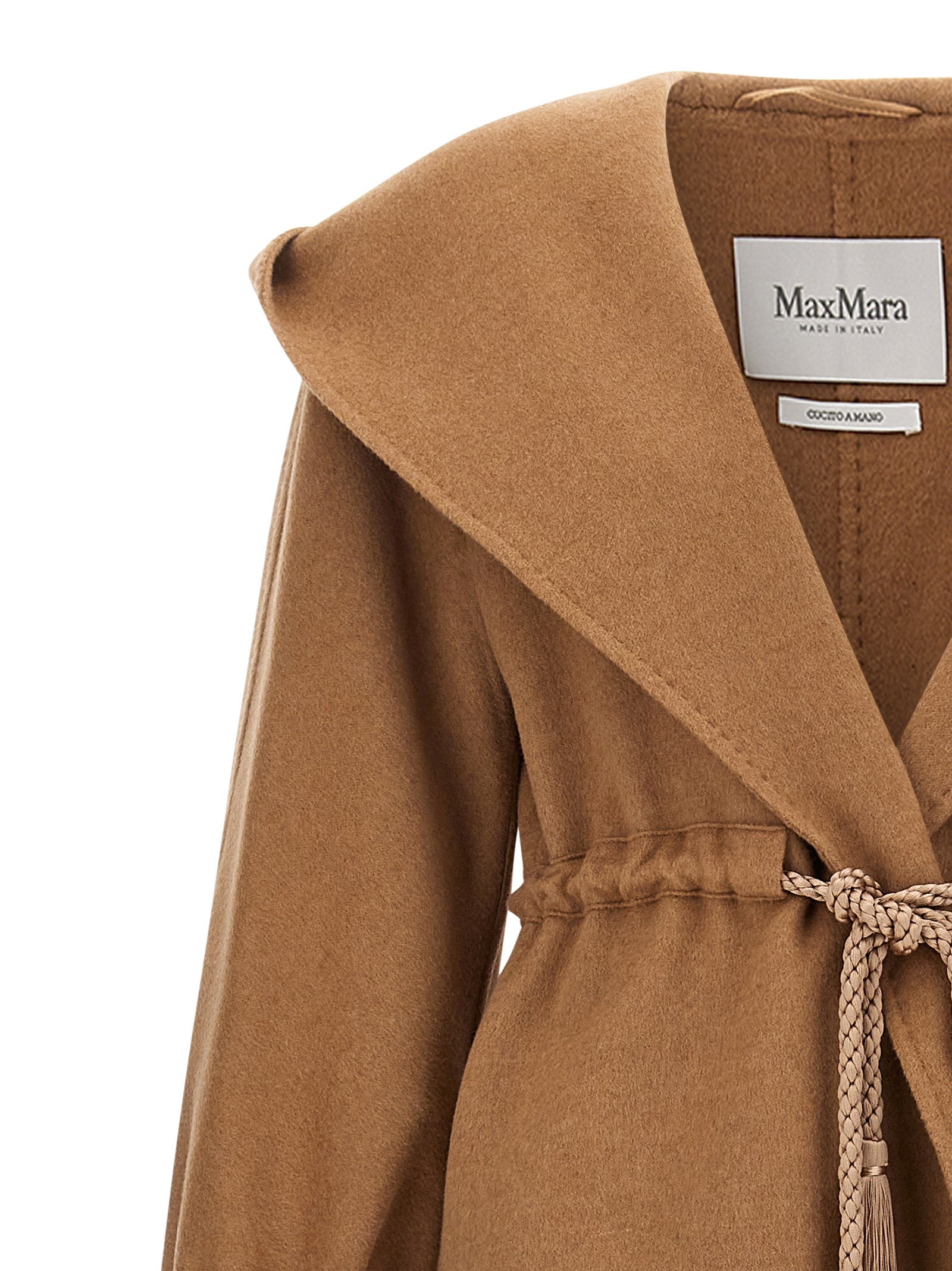 Max Mara Brauner Wollmantel