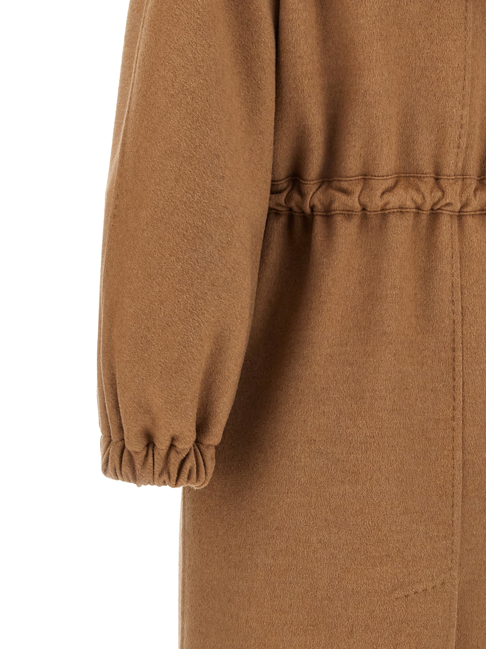 Max Mara Brauner Wollmantel