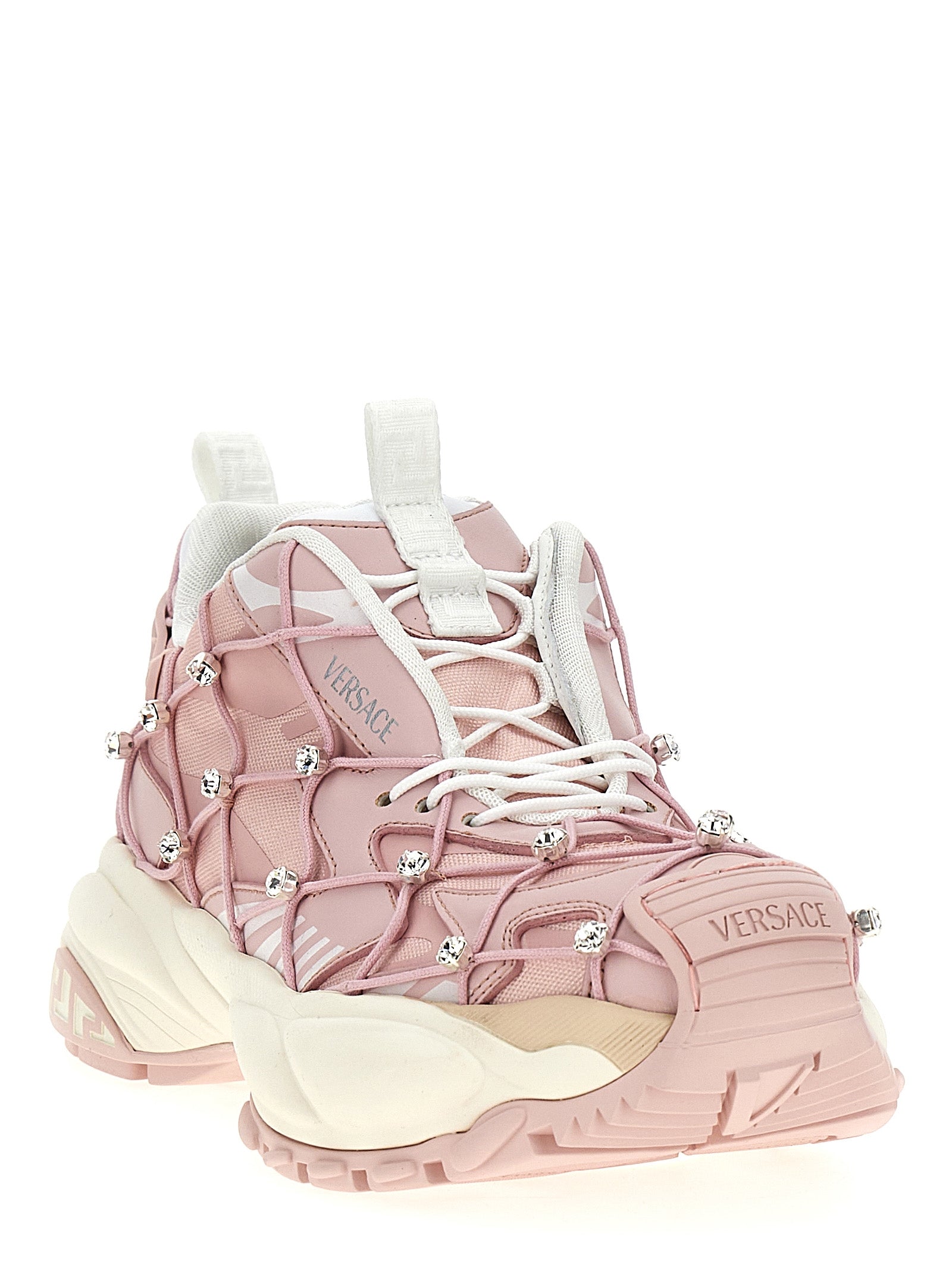 Versace Mehrfarbige Sportschuhe aus Polyester