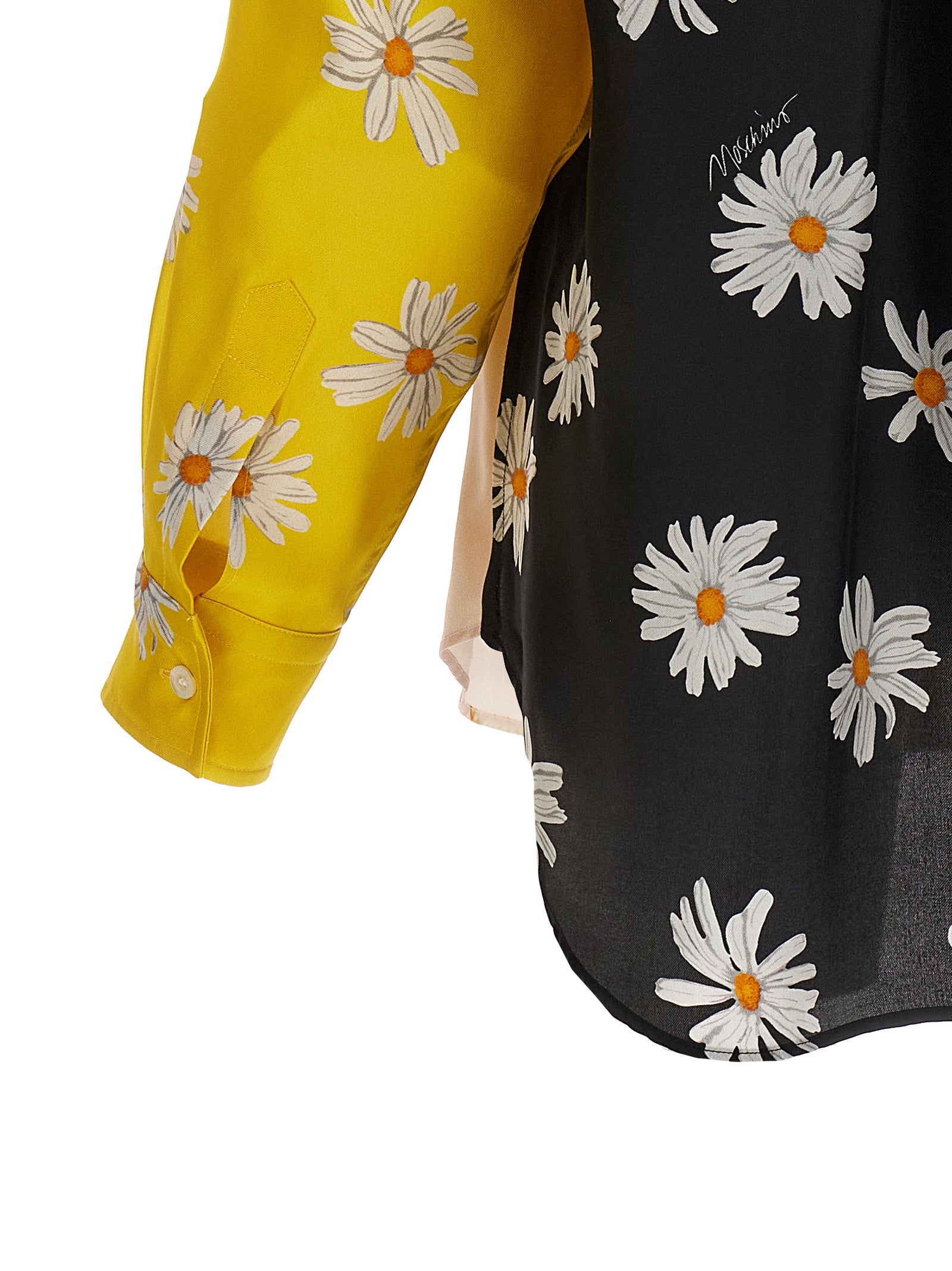 Moschino Mehrfarbige Seidenbluse