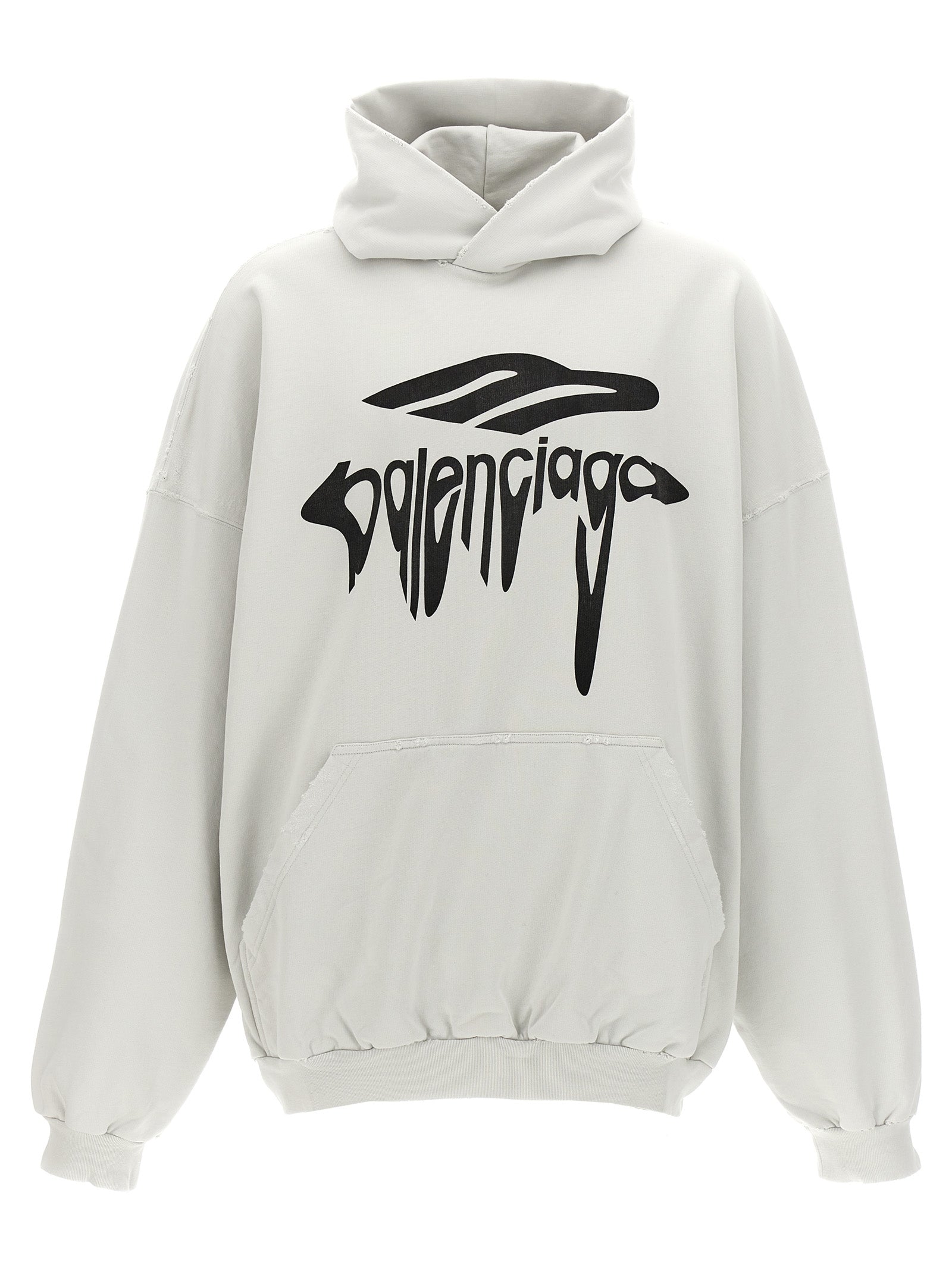 Balenciaga Weißes Baumwoll-Sweatshirt