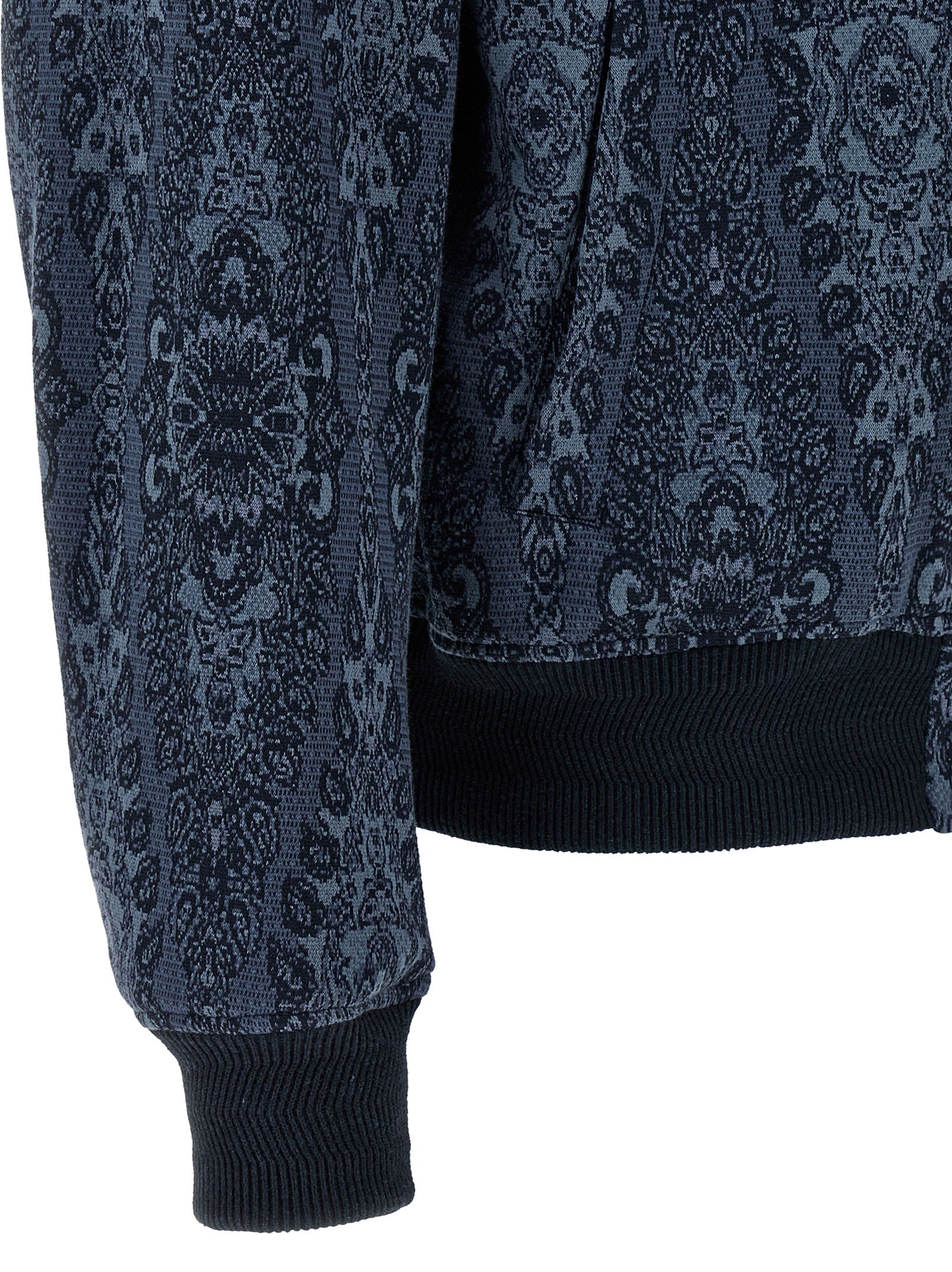 Etro Blauer Baumwoll-Bomber