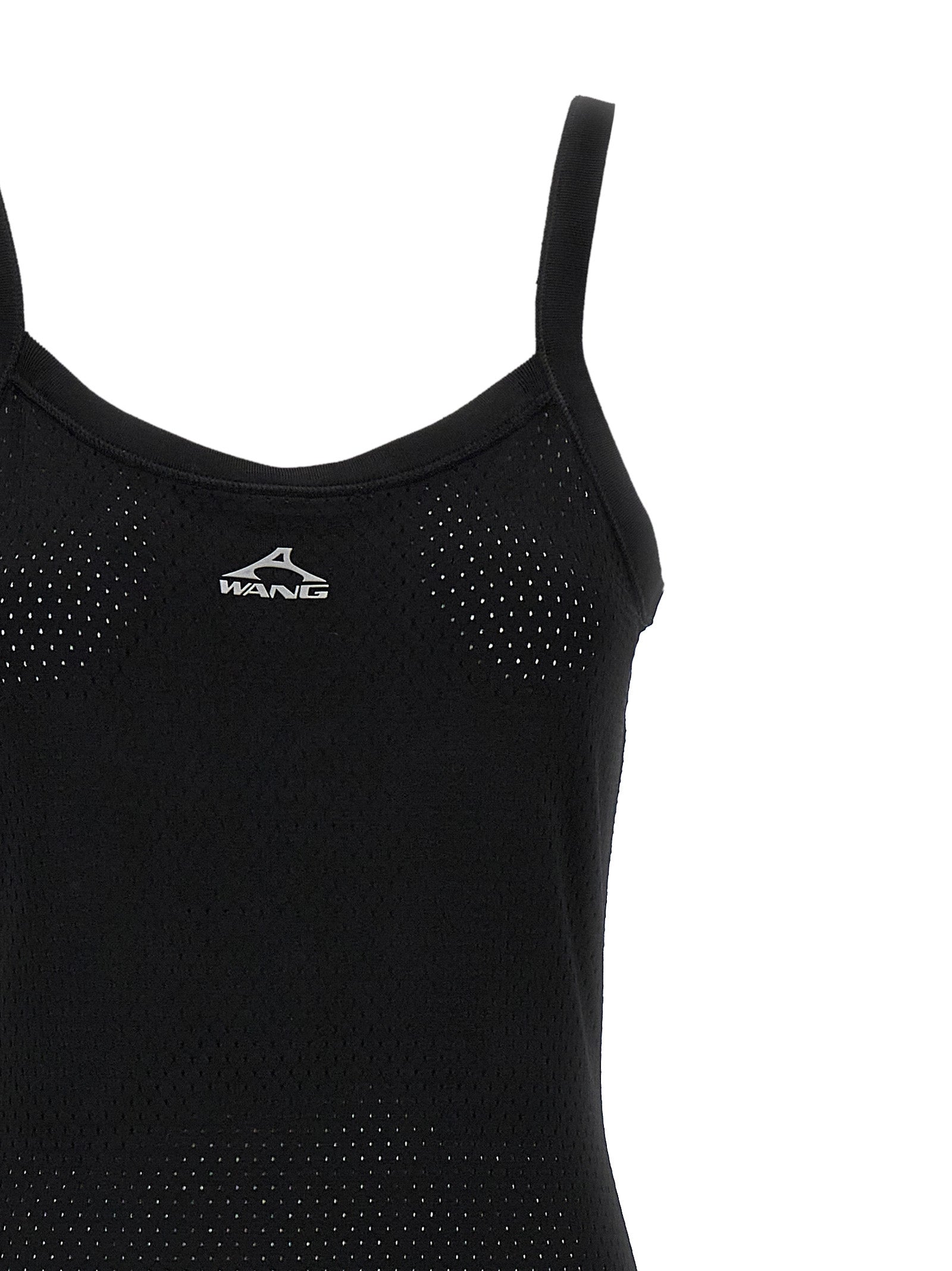 T BY ALEXANDER WANG Schwarzes Midikleid aus Viskose