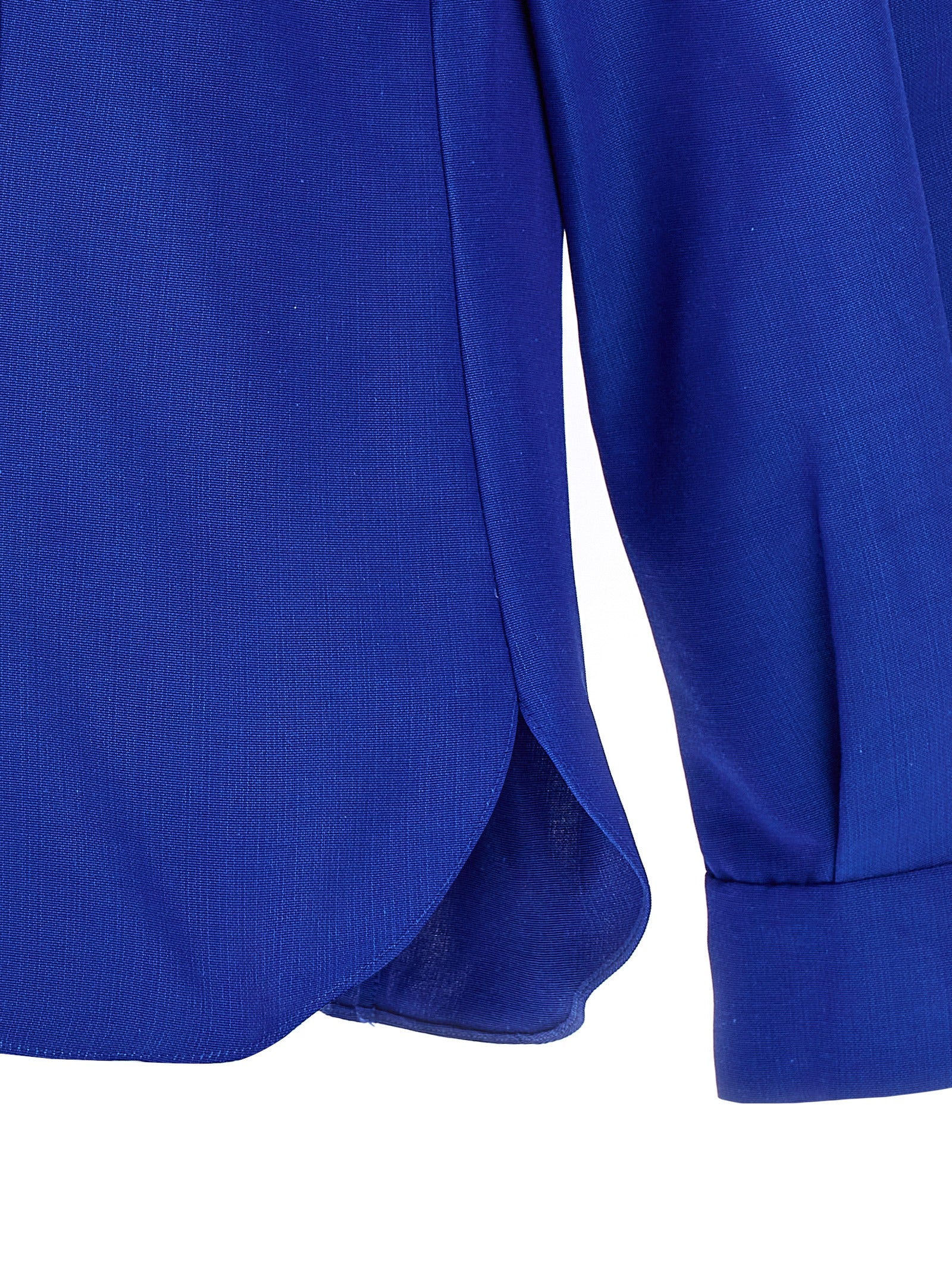 Carolina Herrera Blaue Baumwollbluse