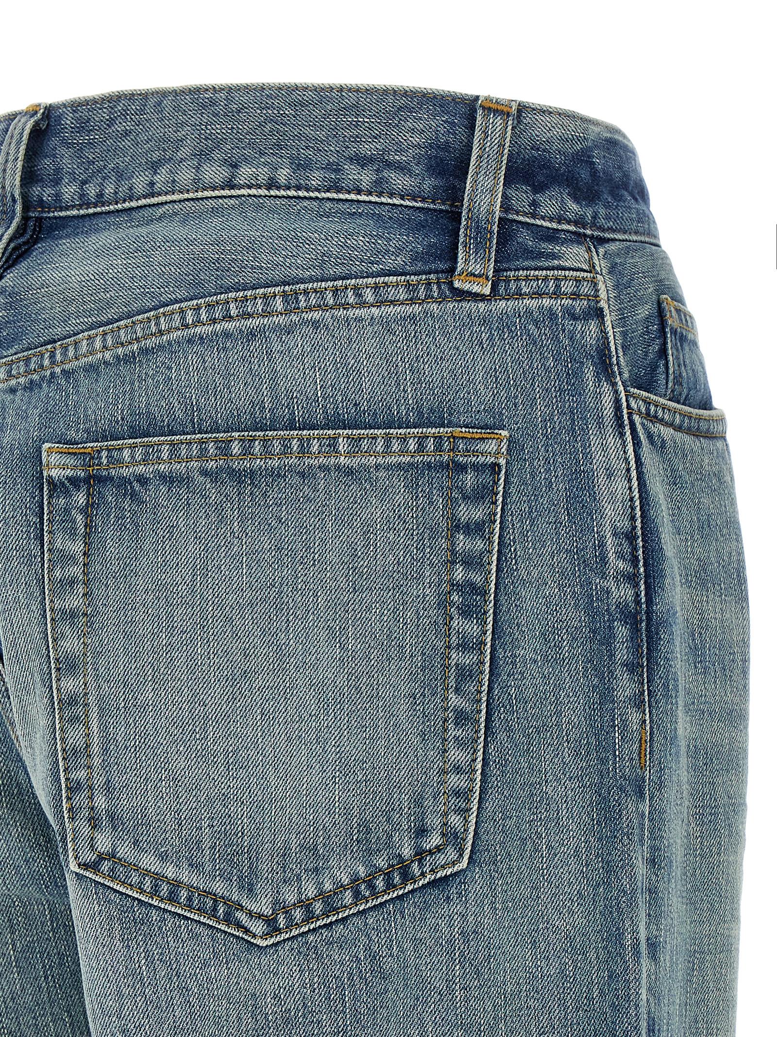 Fear Of God Blaue Jeans aus Baumwolle im geraden Schnitt