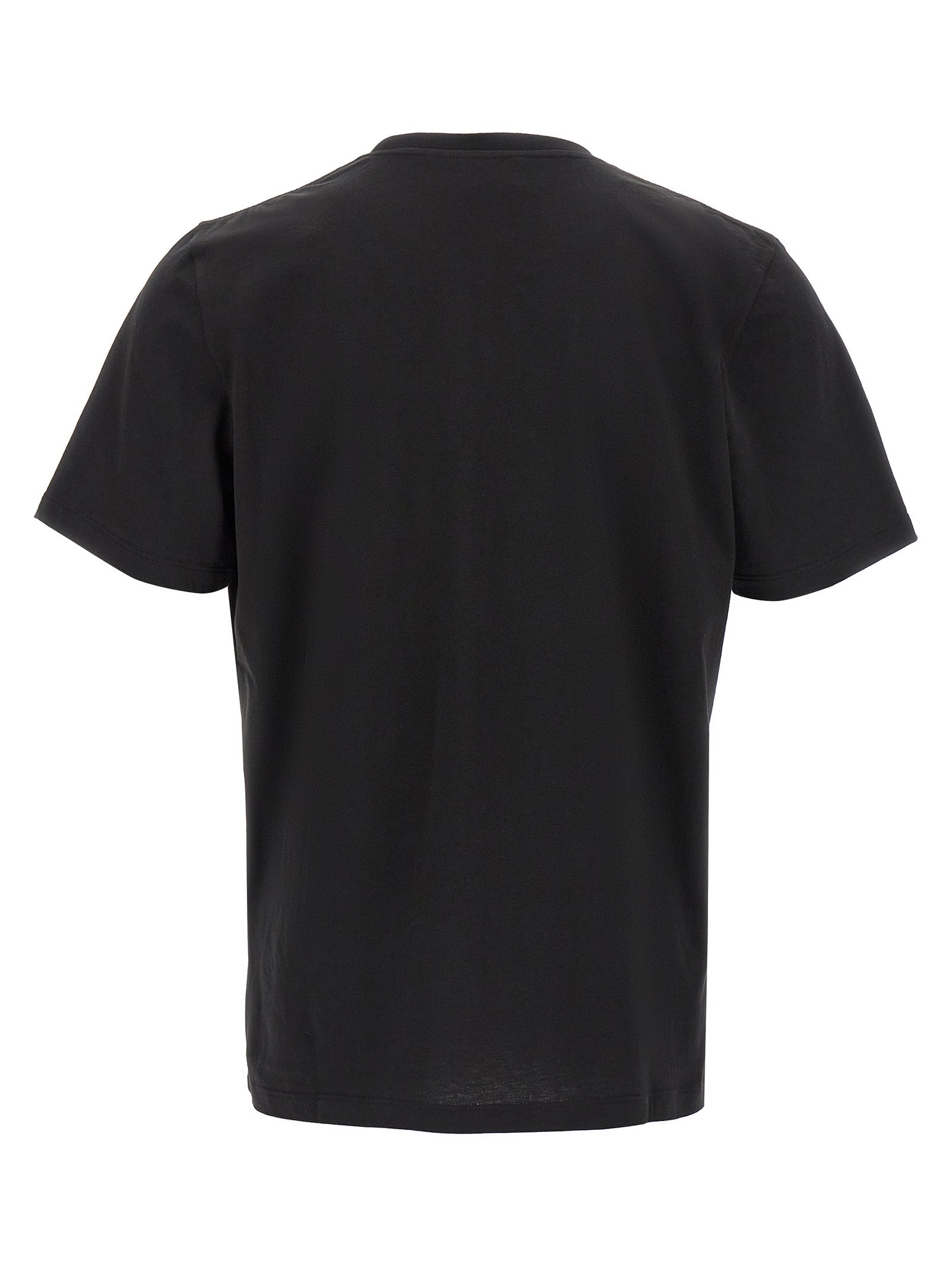 Saint Laurent Schwarzes Baumwoll-T-Shirt