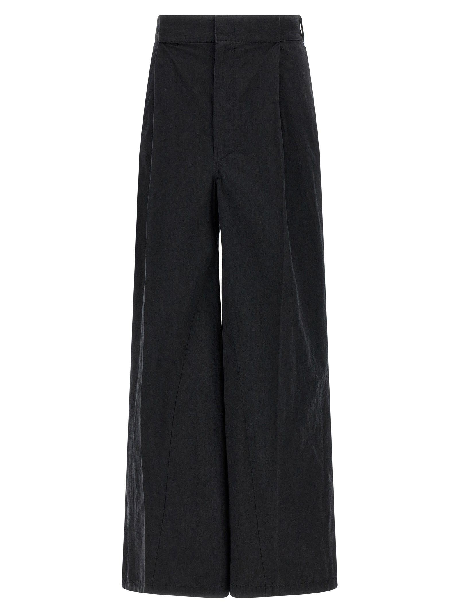 Maison Margiela Schwarze Baumwoll-Freizeithose