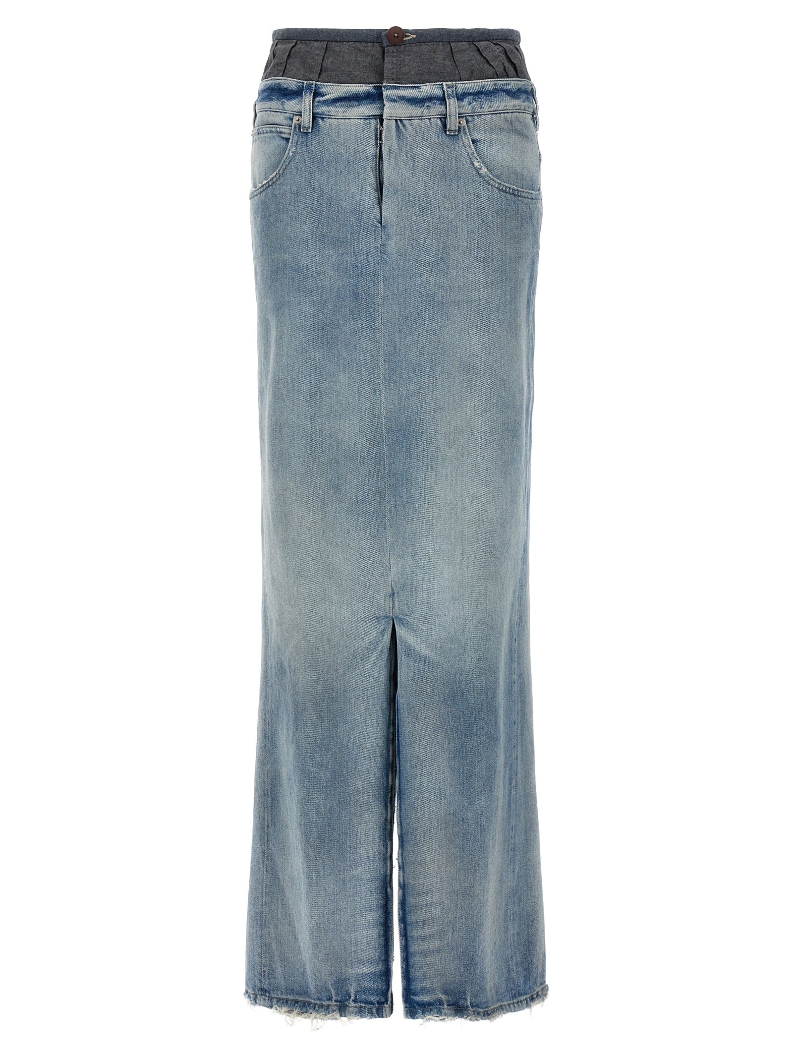 Maison Margiela Mehrfarbiger Minirock aus Baumwolle