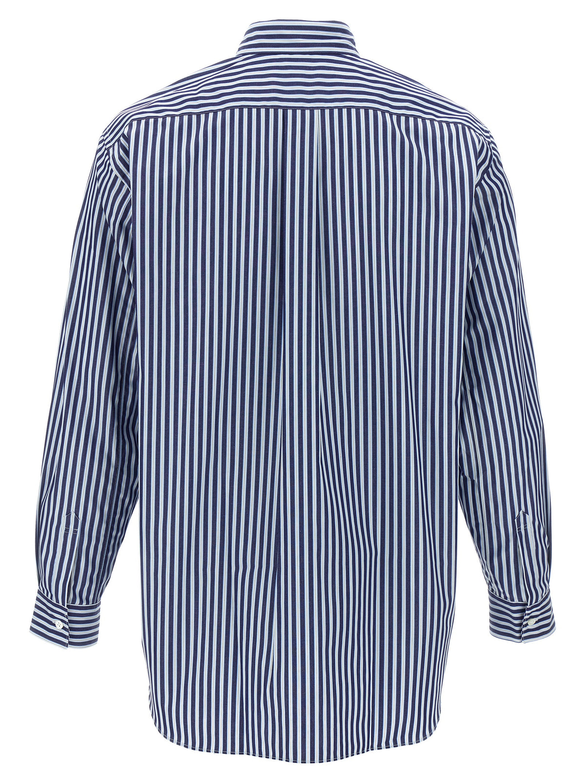 Comme Des Garçons Blaue Baumwollbluse