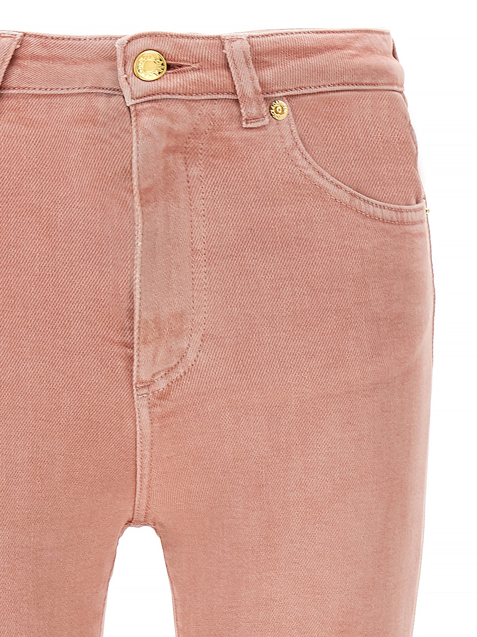 Dolce & Gabbana Mehrfarbige Baumwolljeans mit hoher Taille