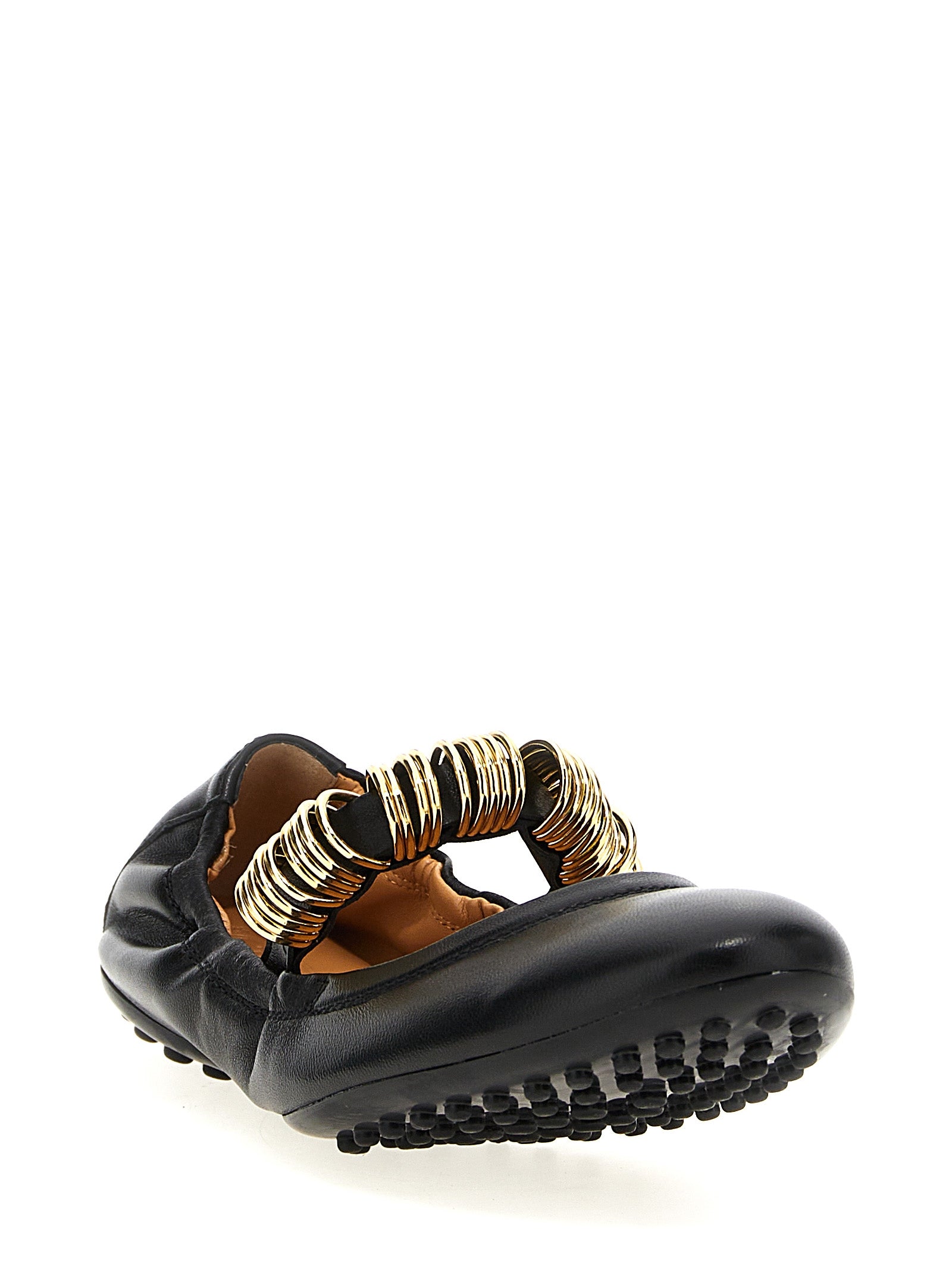 Tod's Schwarze Ballerinas aus Lammleder