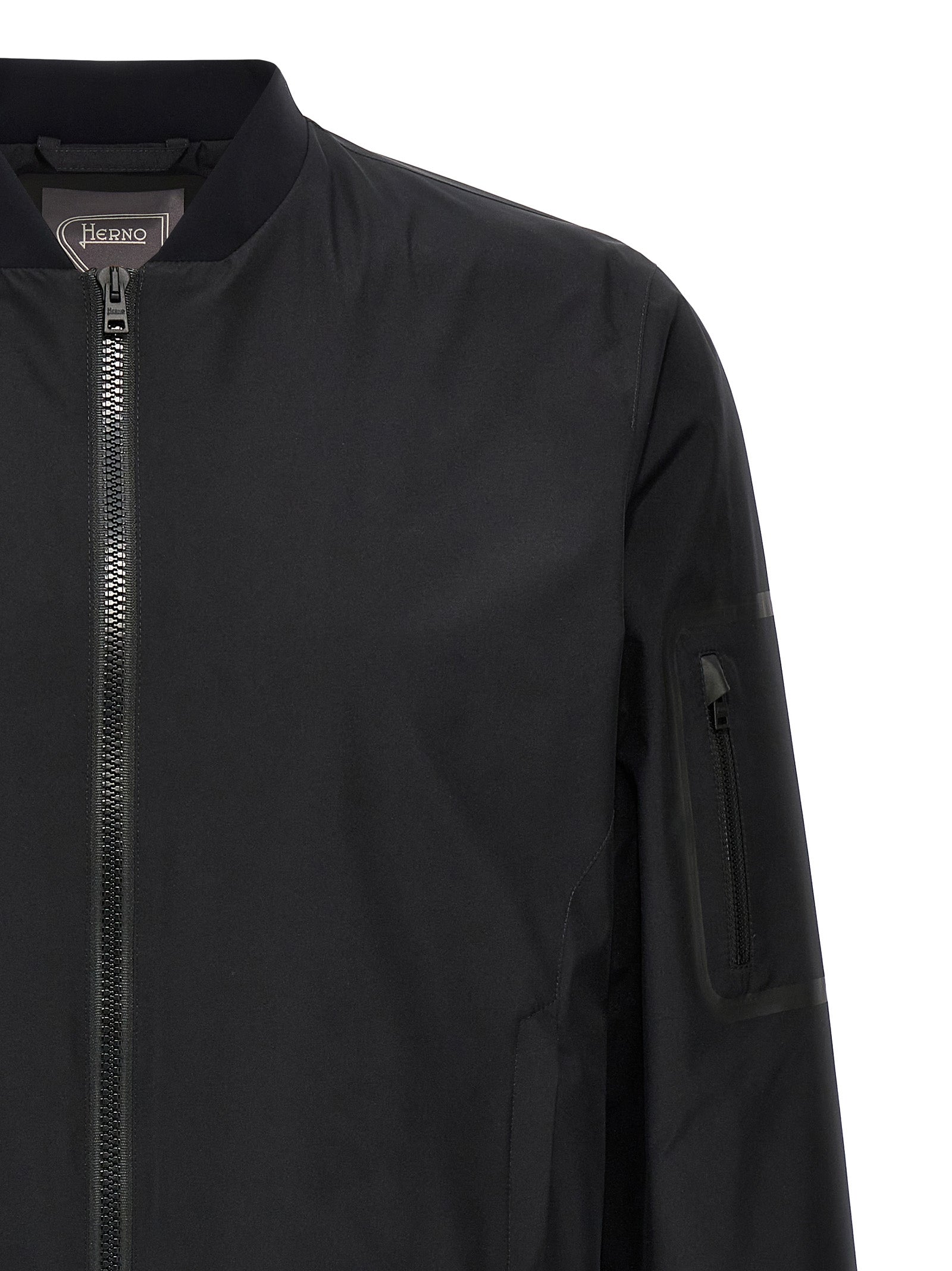 Herno Schwarzer Bomber aus Polyester