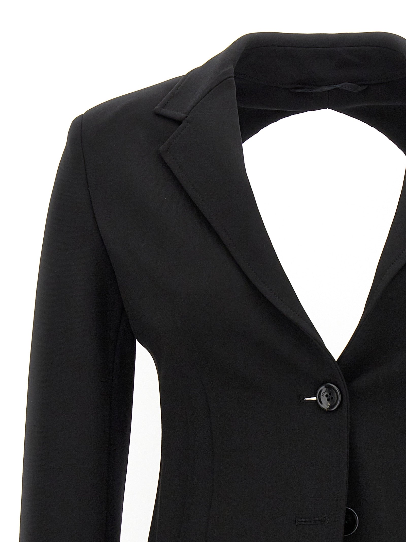 Max Mara Schwarzer Blazer aus Viskose