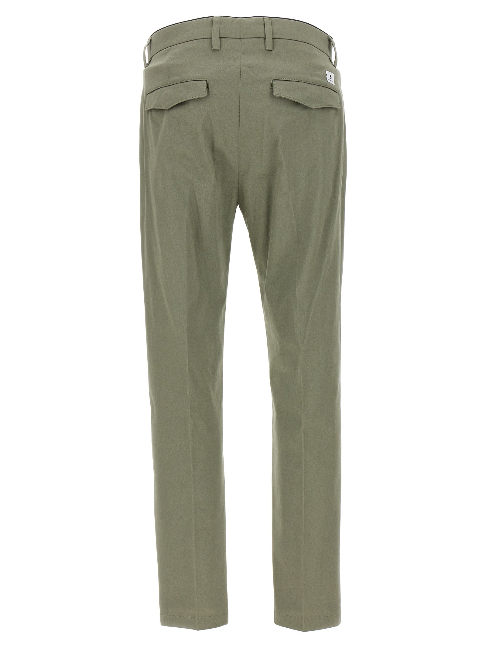 Department 5 Zweifarbige Baumwoll-Cropped-Hose
