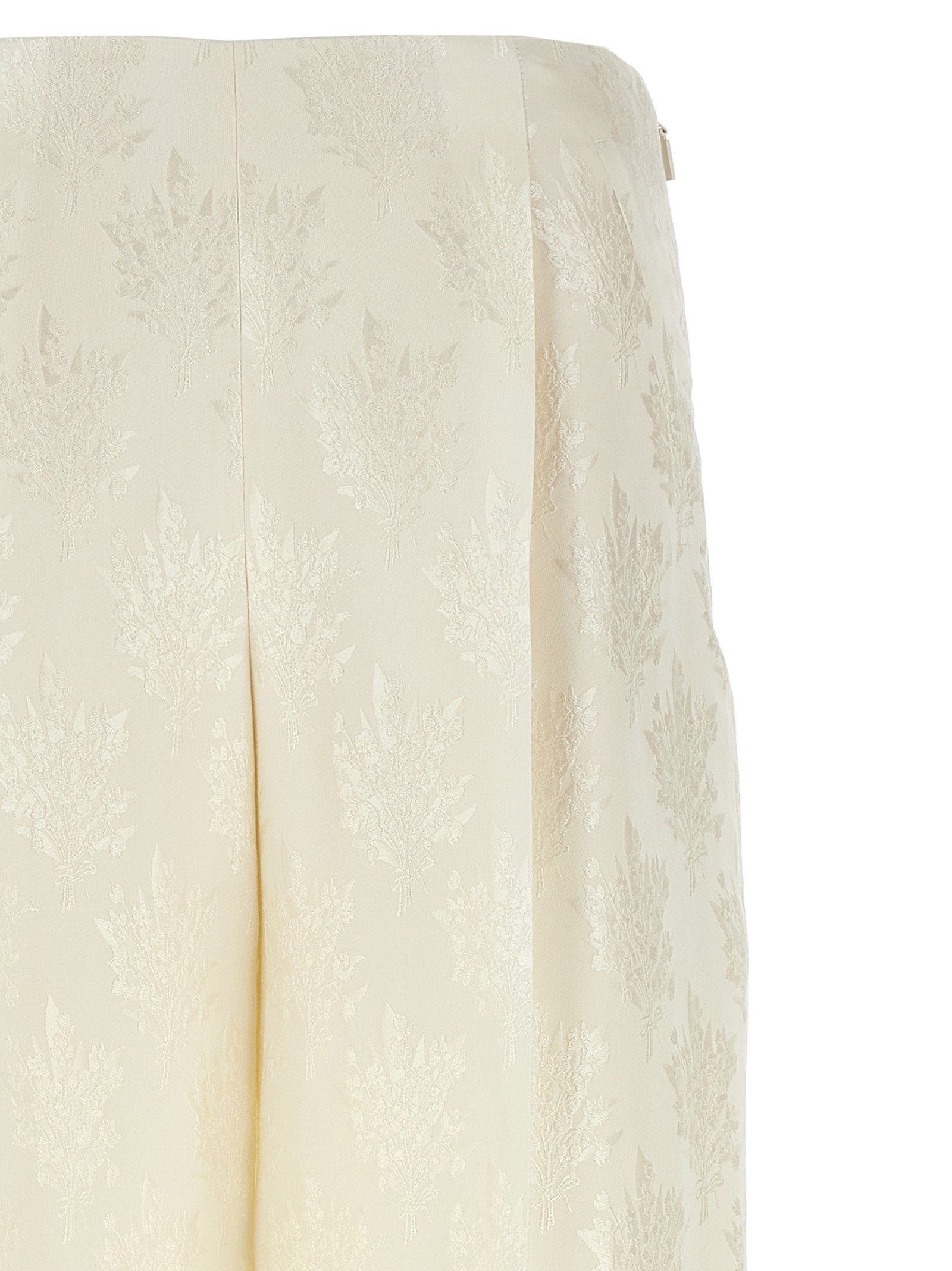 Fendi Weiße Seidenhose für den Alltag