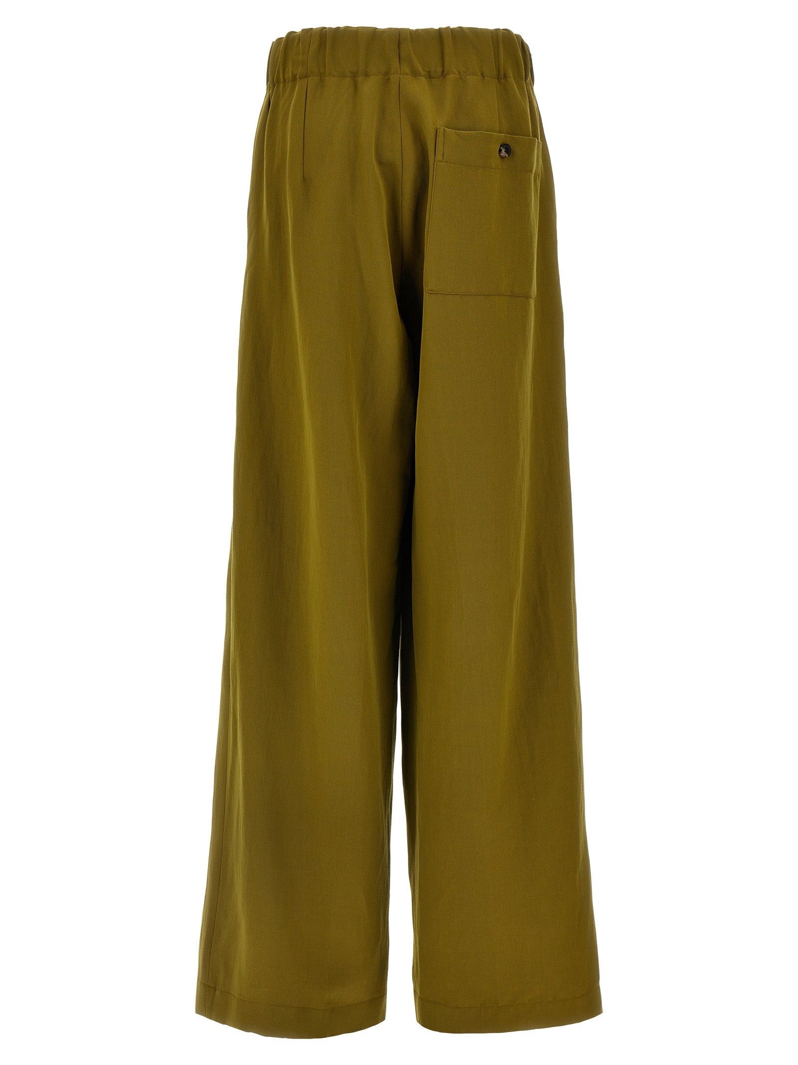 Dries Van Noten Zweifarbige Wollhose