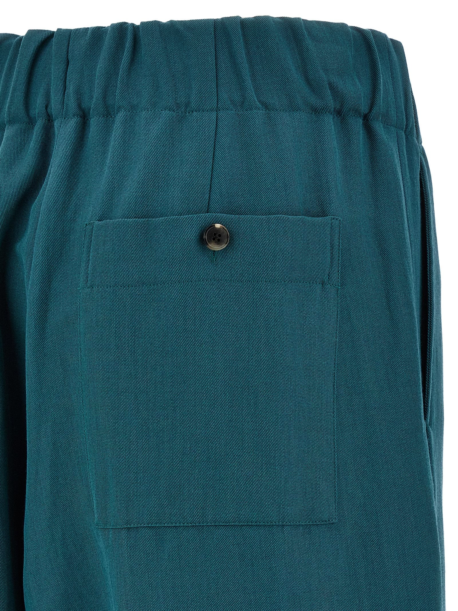 Dries Van Noten Zweifarbige Wollhose