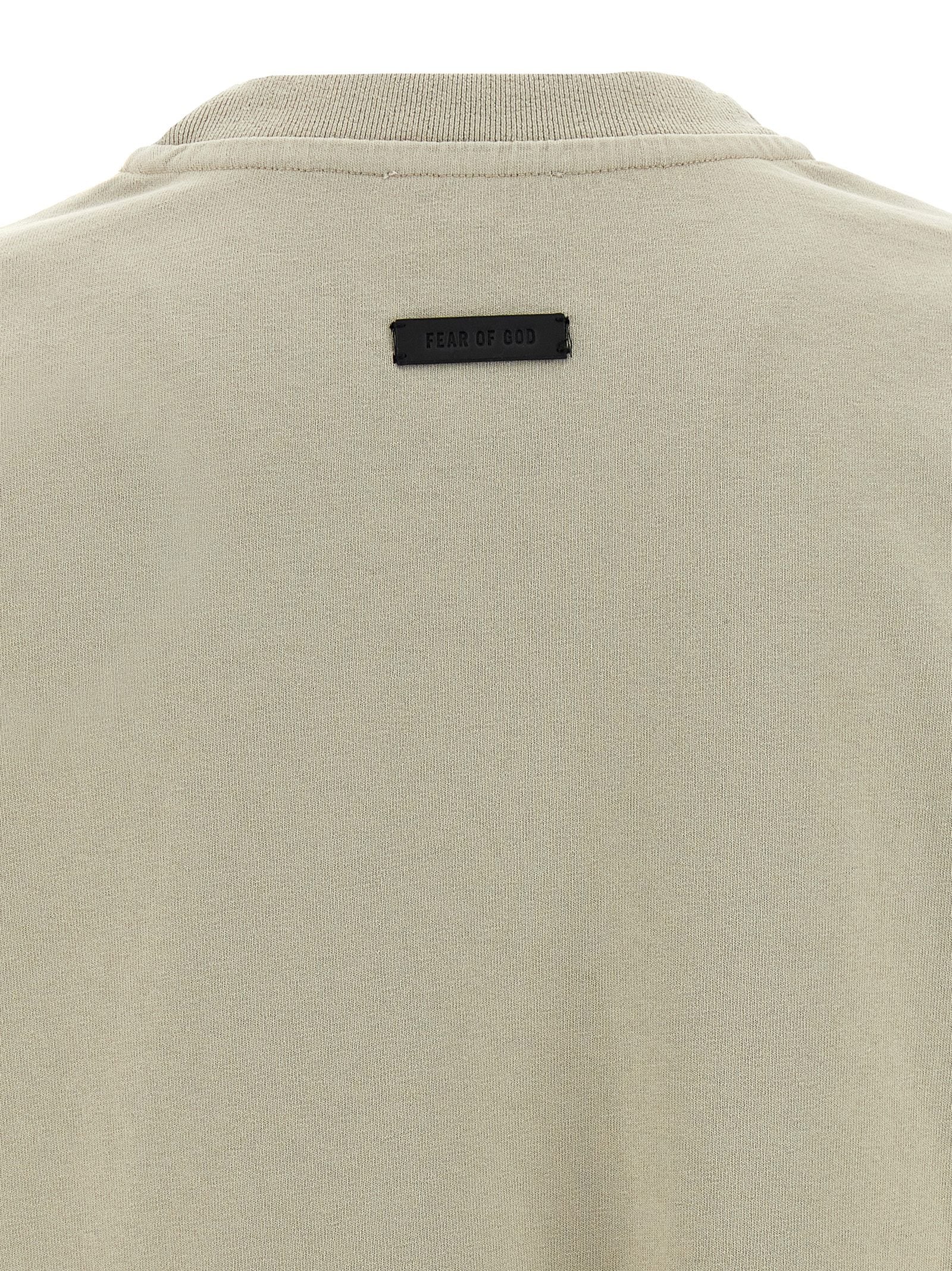 Fear Of God Graues Baumwoll-T-Shirt