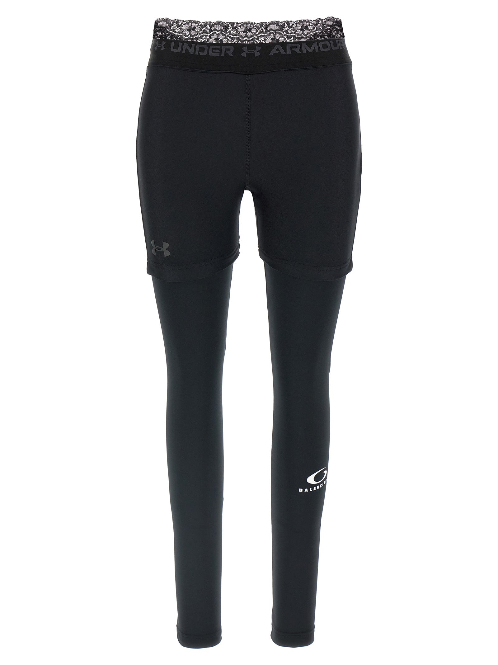 Balenciaga Schwarze Leggings aus Polyester