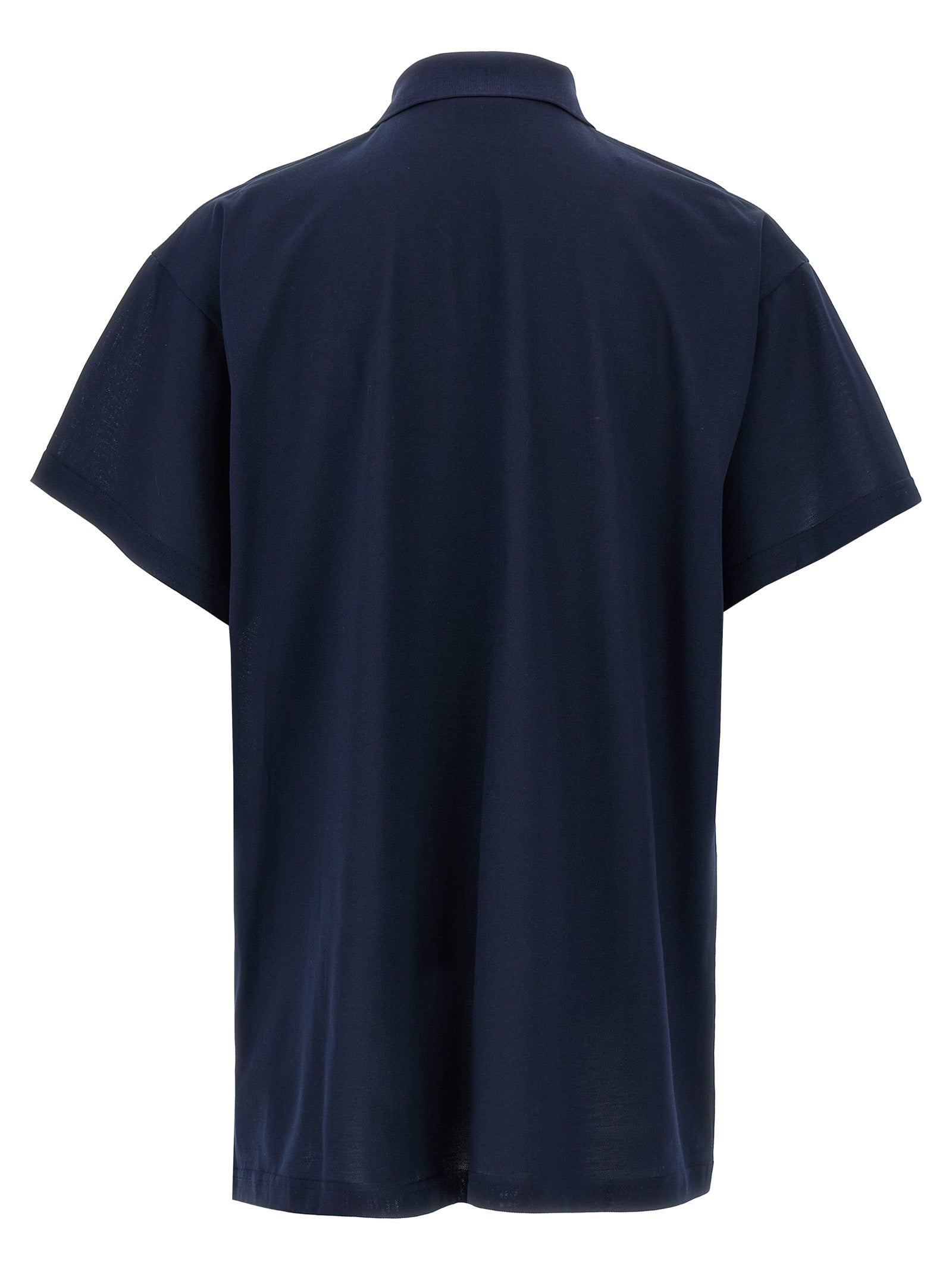 Balenciaga Blaues Baumwoll-Polohemd