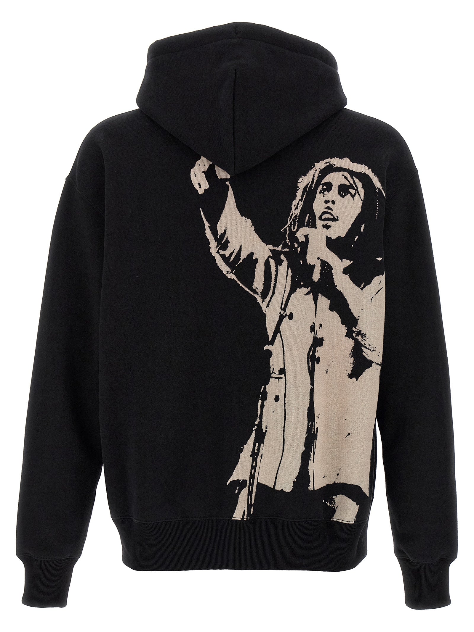 Junya Watanabe Schwarzer Baumwoll-Sweatshirt