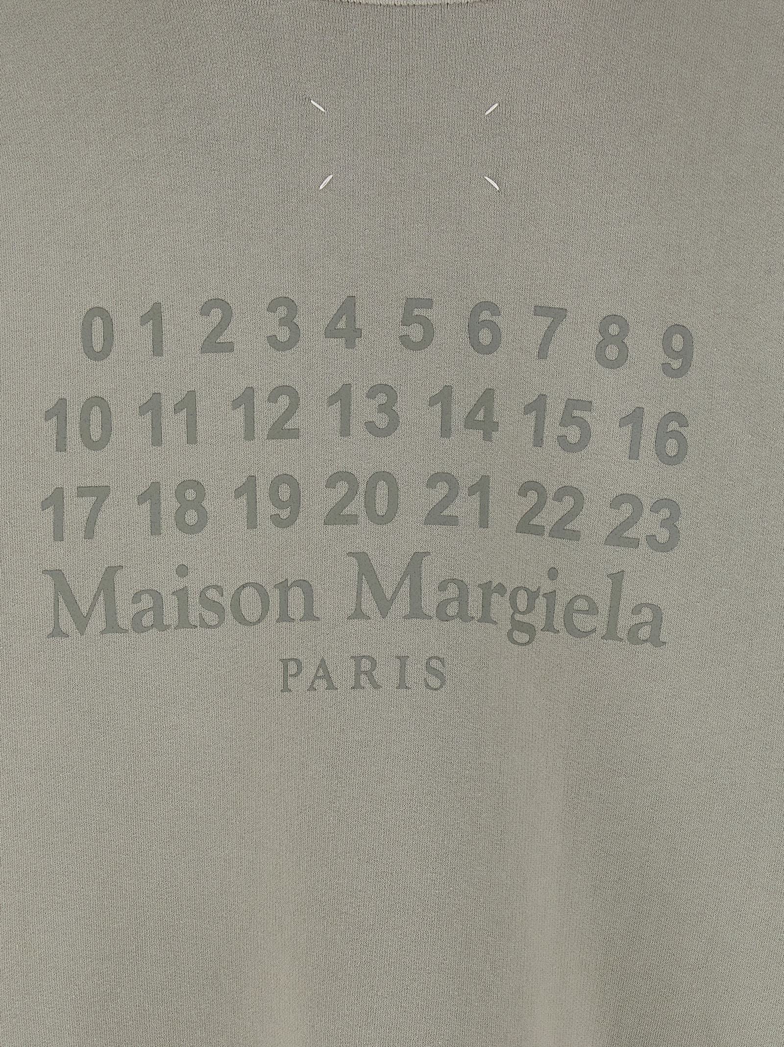 Maison Margiela Grauer Baumwollpullover