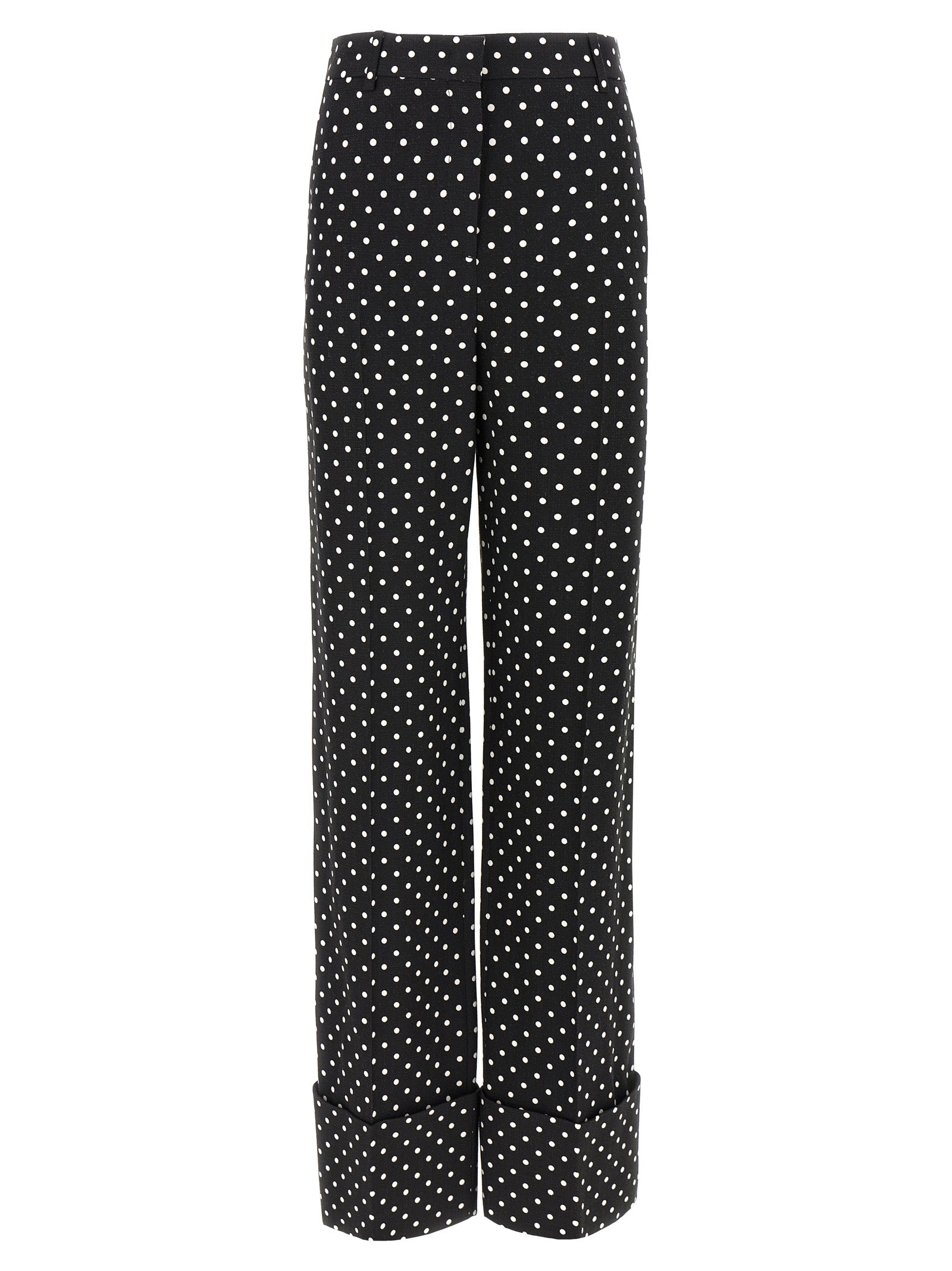 Valentino Garavani Zweifarbige Viskose-Freizeithose