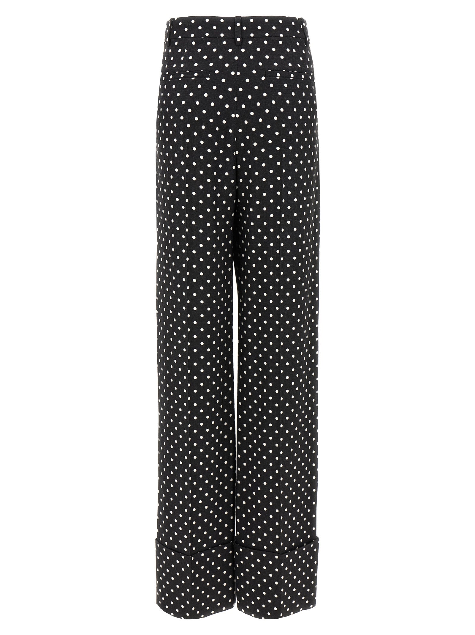 Valentino Garavani Zweifarbige Viskose-Freizeithose