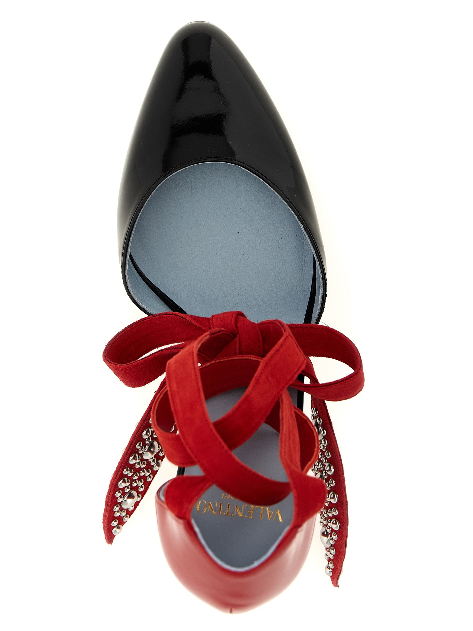 Valentino Garavani Mehrfarbige Pumps aus Ziegenleder