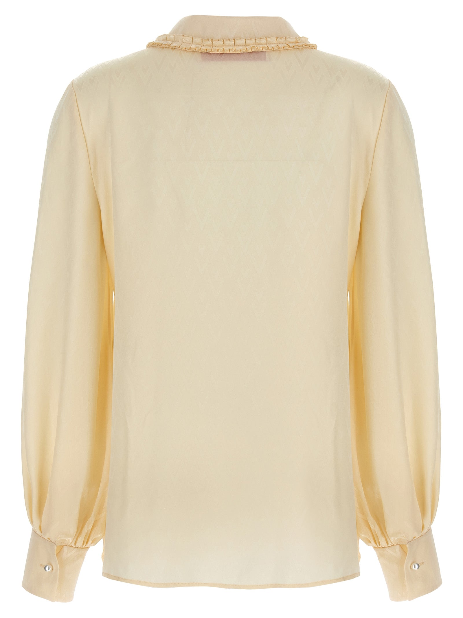Valentino Garavani Beige Seidenbluse